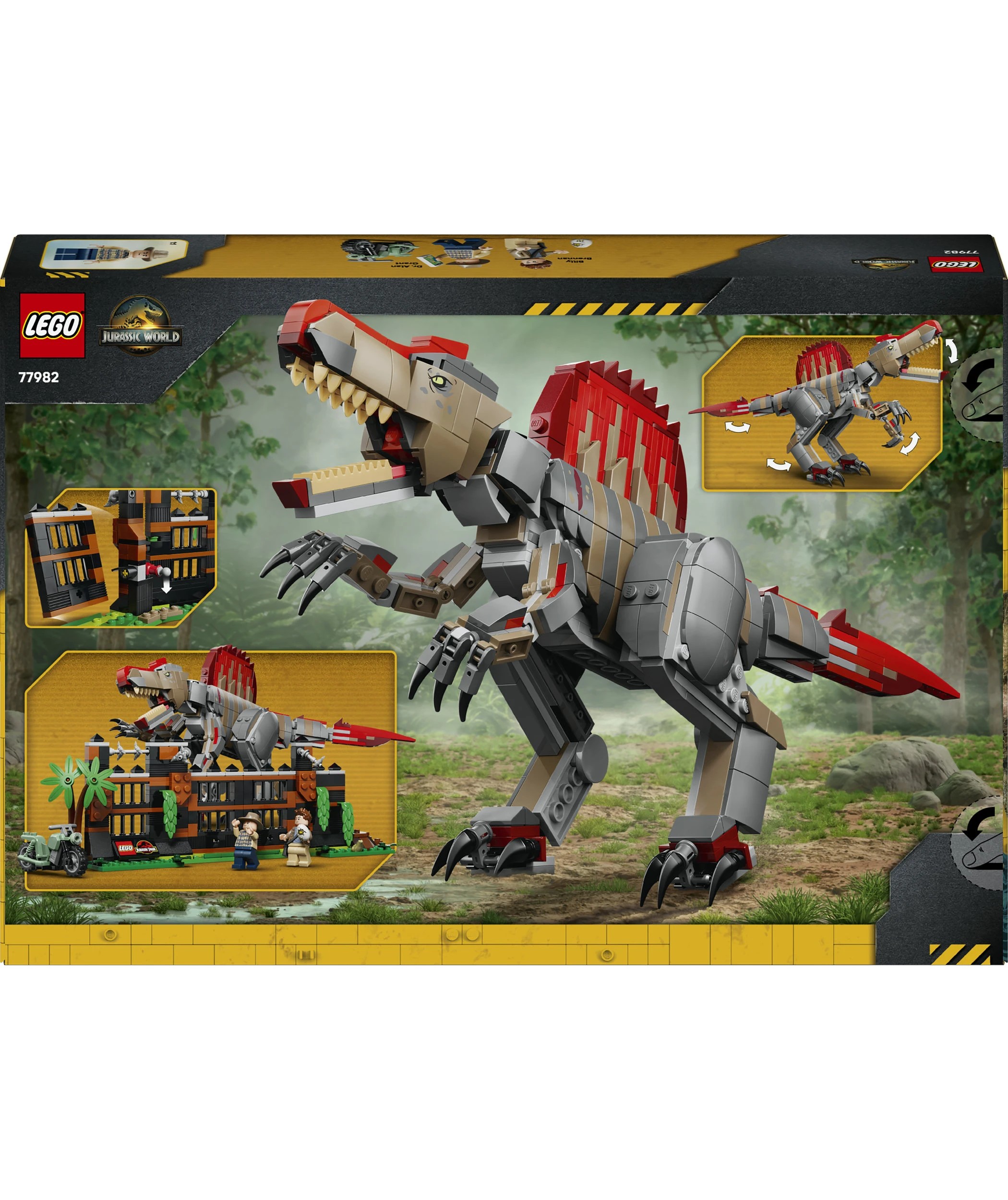 10 LEGO Jurassic World Spinosaurus Dinosaur Escape 77982, 10 of 10