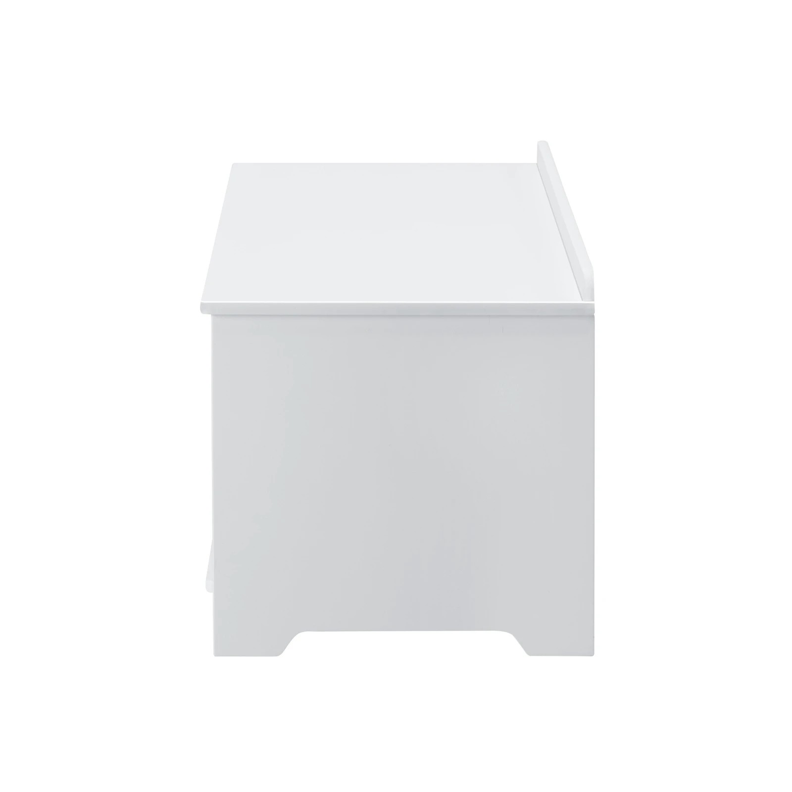 4 Oikiture Kids Toy Box Chest Storage Box Children Room Organiser Seating Bench
 - White, 4 of 10