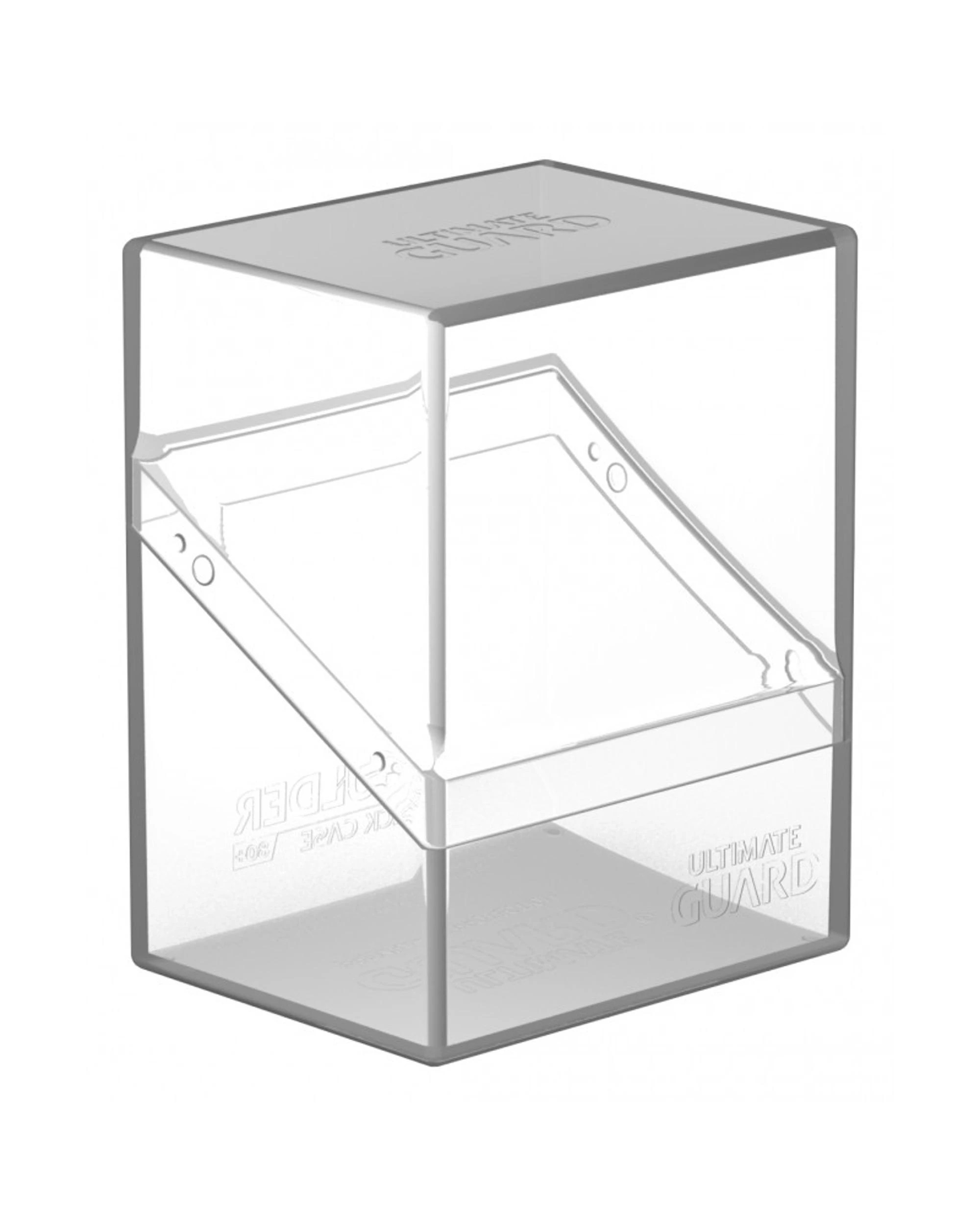 1 Ultimate Guard Boulder 80+ Deck Case - Clear, 1 of 6