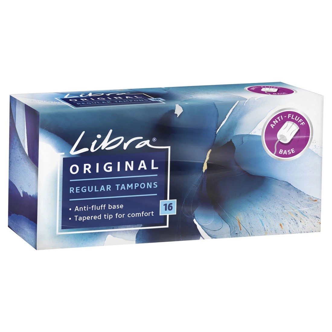 1 Libra 16 pack Original Regular Tampons, 1 of 7