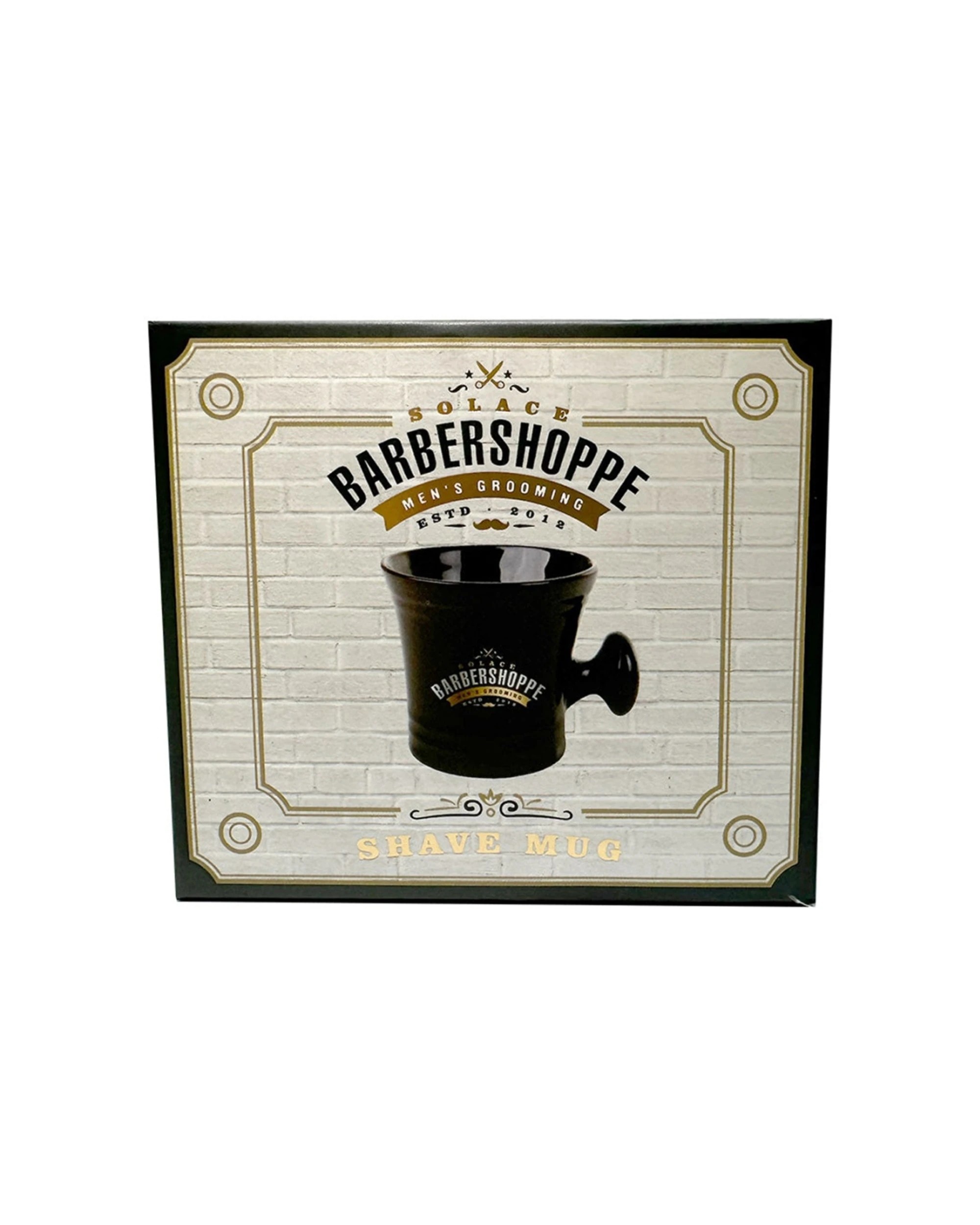 2 Barbershoppe Shave Mug - Black, 2 of 2