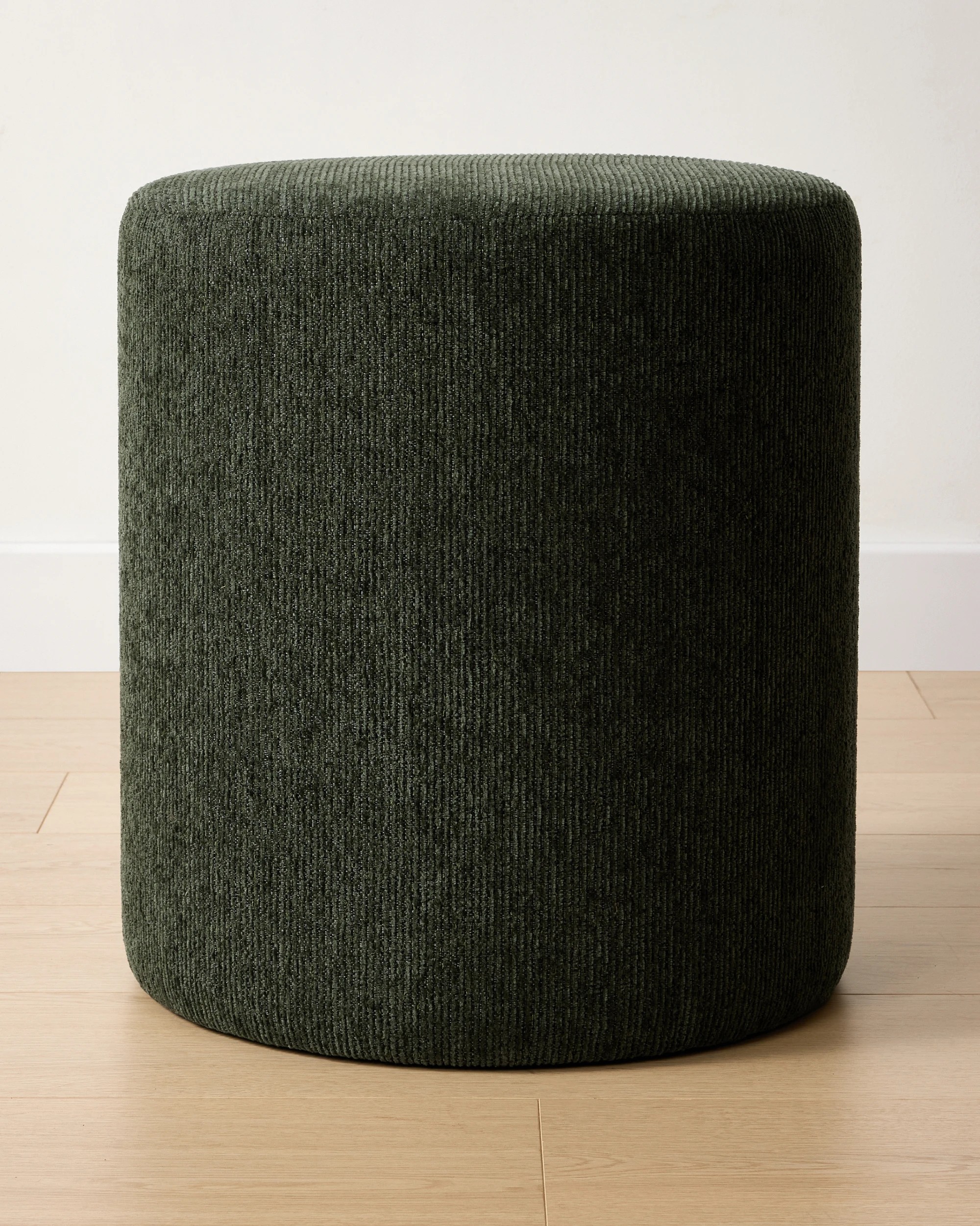 2 Jax Drum Ottoman - Green, 2 of 5