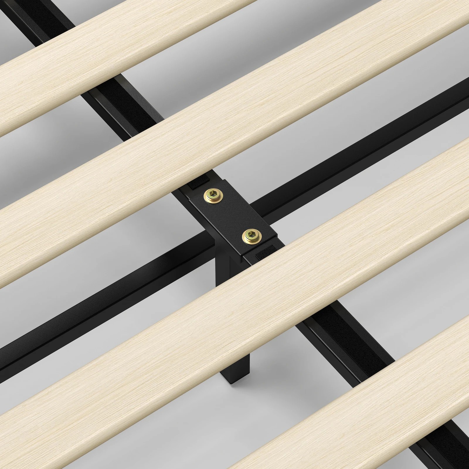 10 Alfordson Bed Frame Double Size Grid Tufted Gas Lift Storage Gromit - Charcoal, 10 of 10