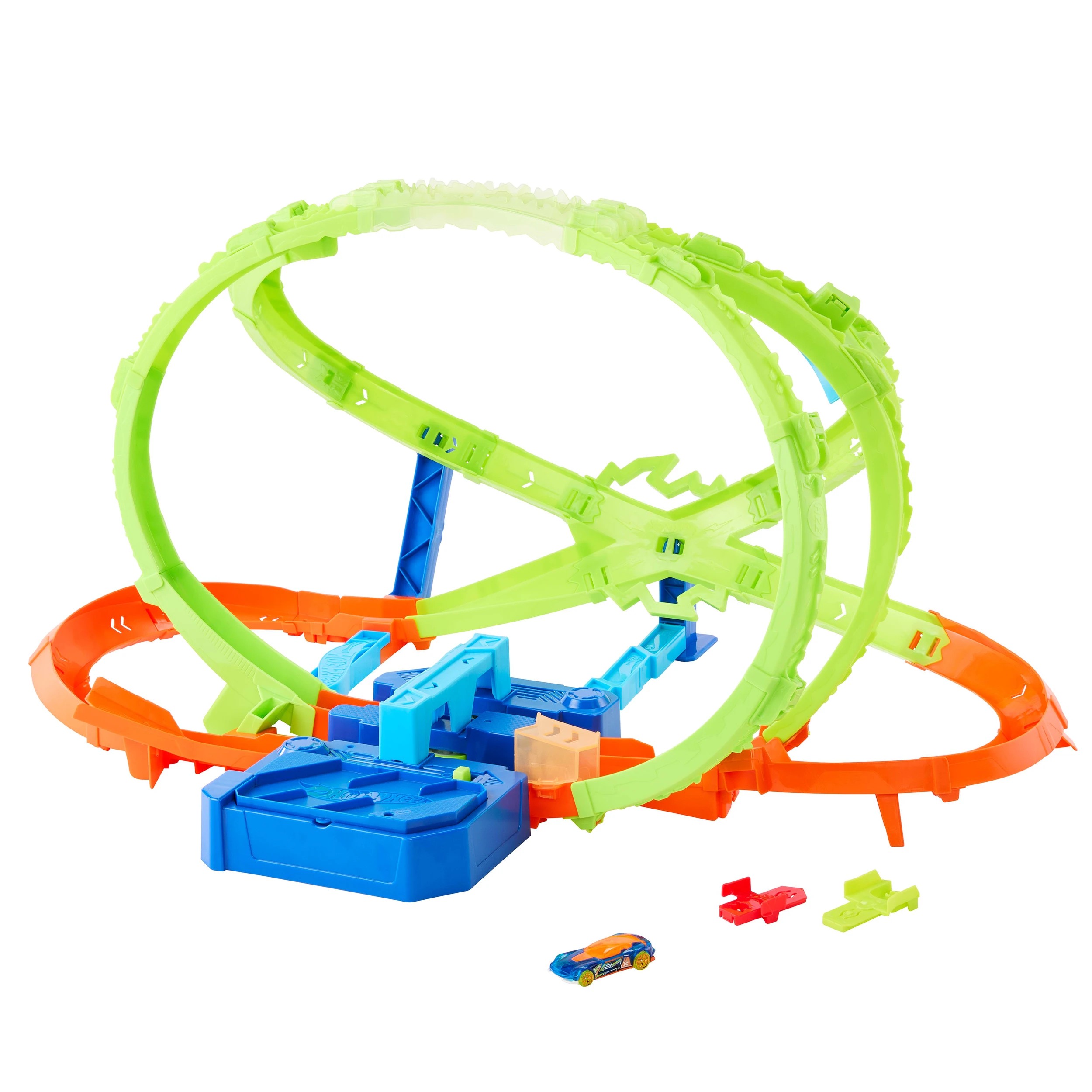 3 Hot Wheels Stunt Tracks Hypersphere Crash Playset, 3 of 5