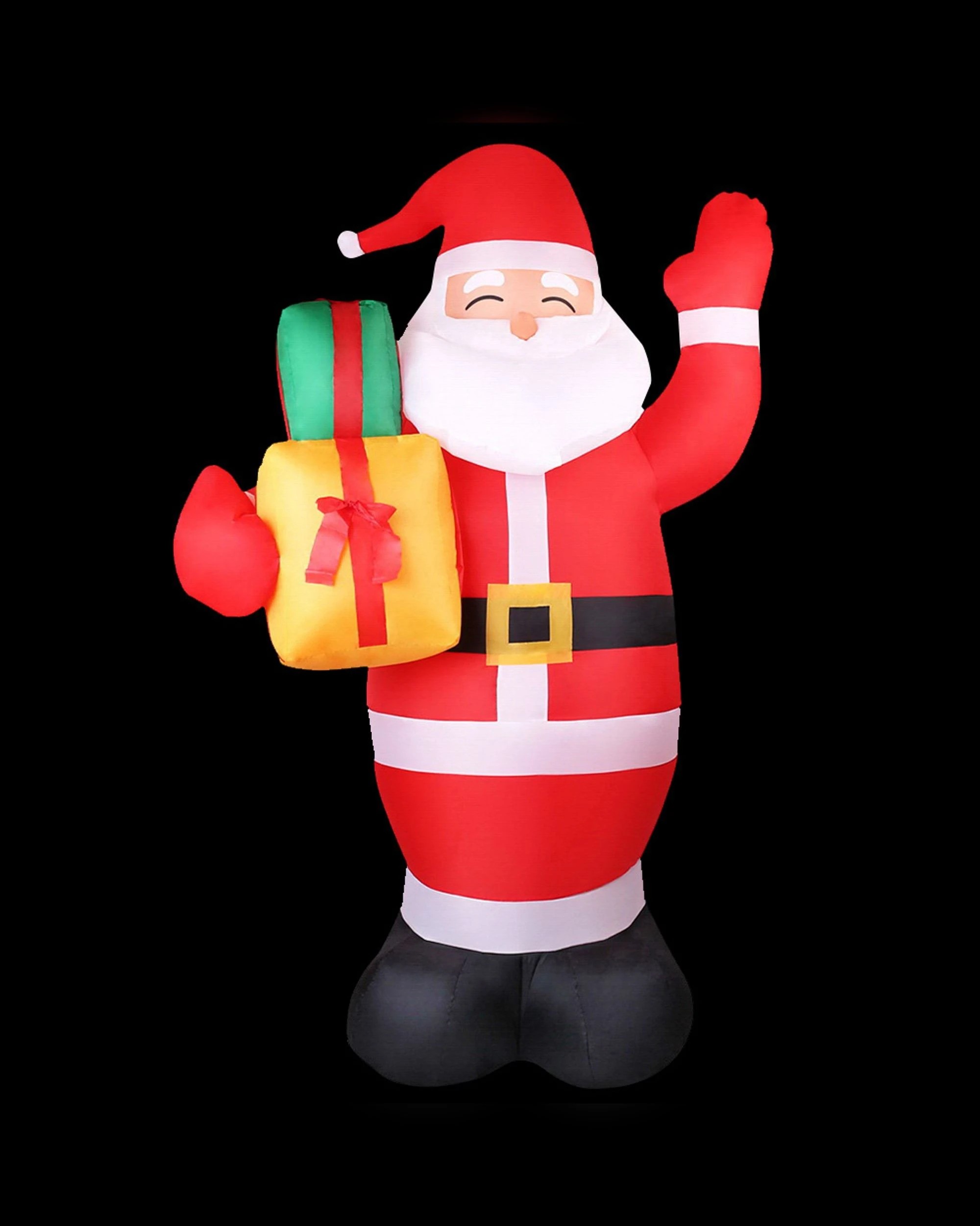 1 Jingle Jollys Christmas Inflatable Santa 2.4m Illuminated Decorations
 - Red, 1 of 3