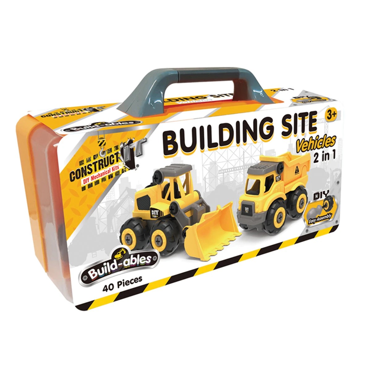1 Construct-It Build-ables - Building Site Vehicles 2 in 1, 1 of 8