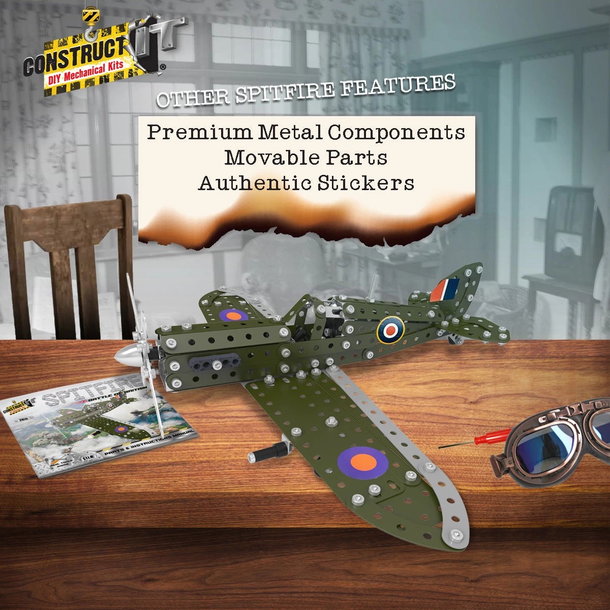5 Constructit Spitfire, 5 of 9