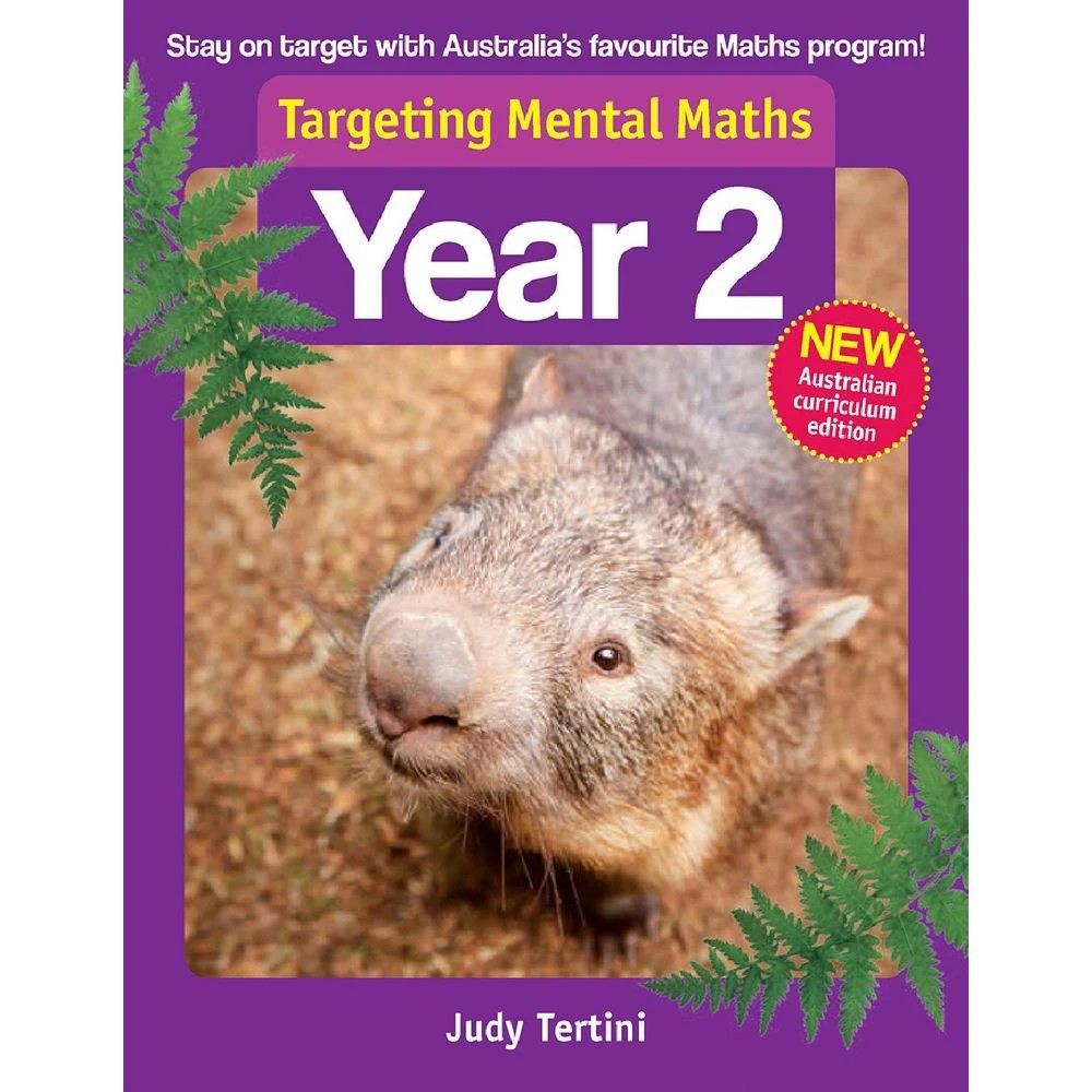 1 Targeting Mental Maths Student Book Year 2, 1 of 10