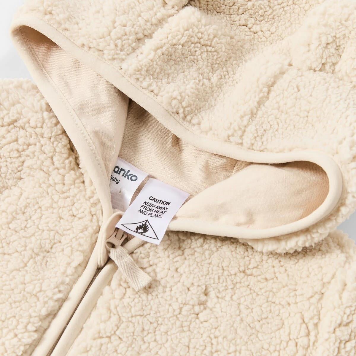3 Fluffy Pramsuit Wht Egret, 3 of 4