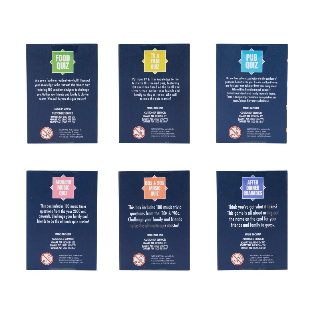 3 Mini Quiz - Assorted, 3 of 3