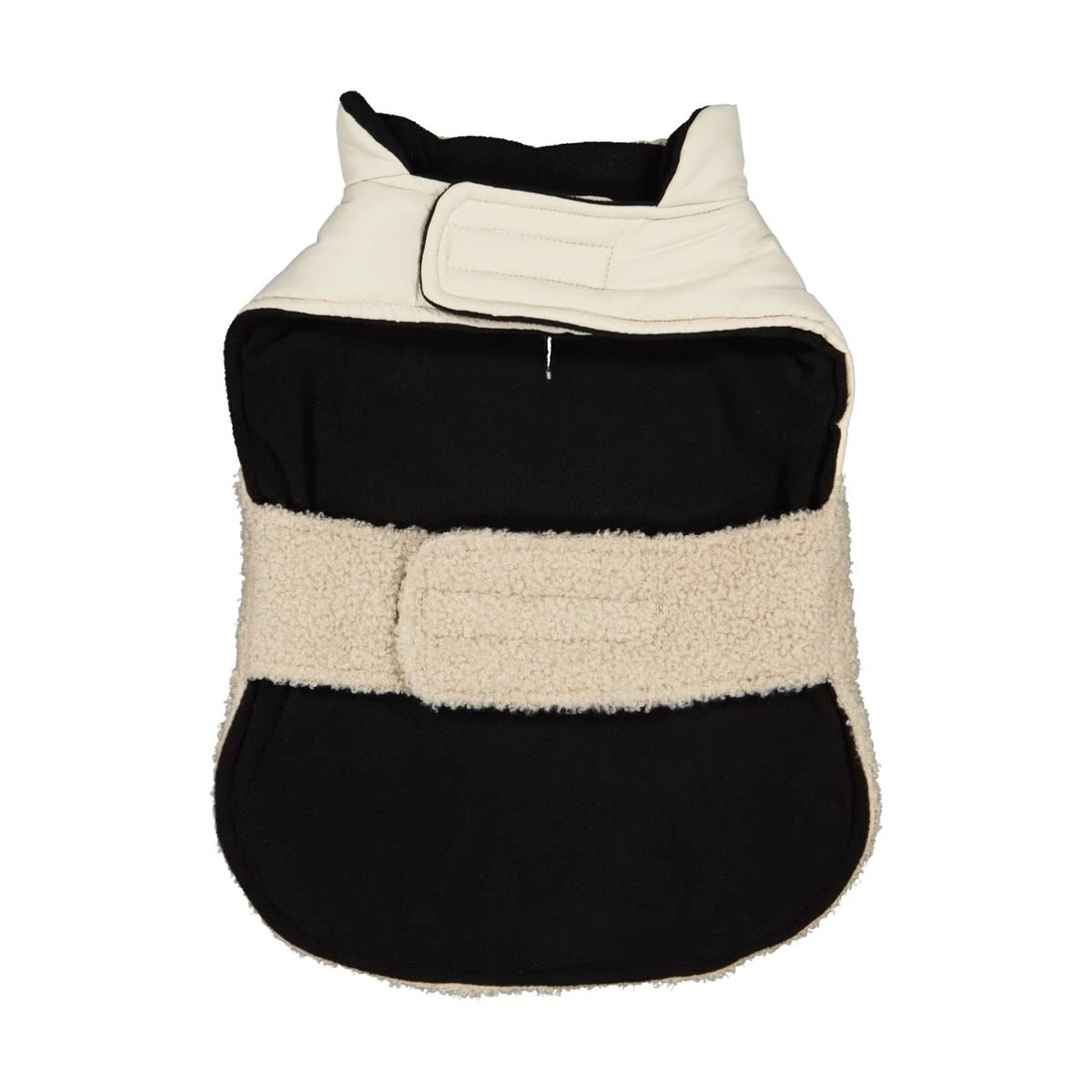 6 Pet Puffer Vest - Medium, Cream, 6 of 10