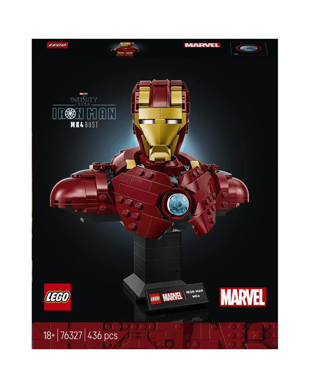 LEGO Marvel Iron Man MK4 Bust 7