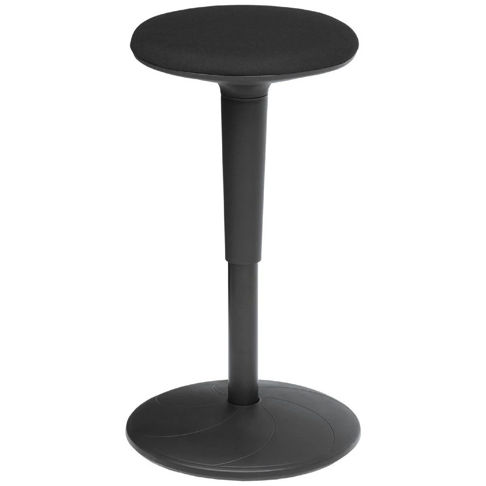 1 J.Burrows Hyde Sit Stand Stool Large Black, 1 of 3