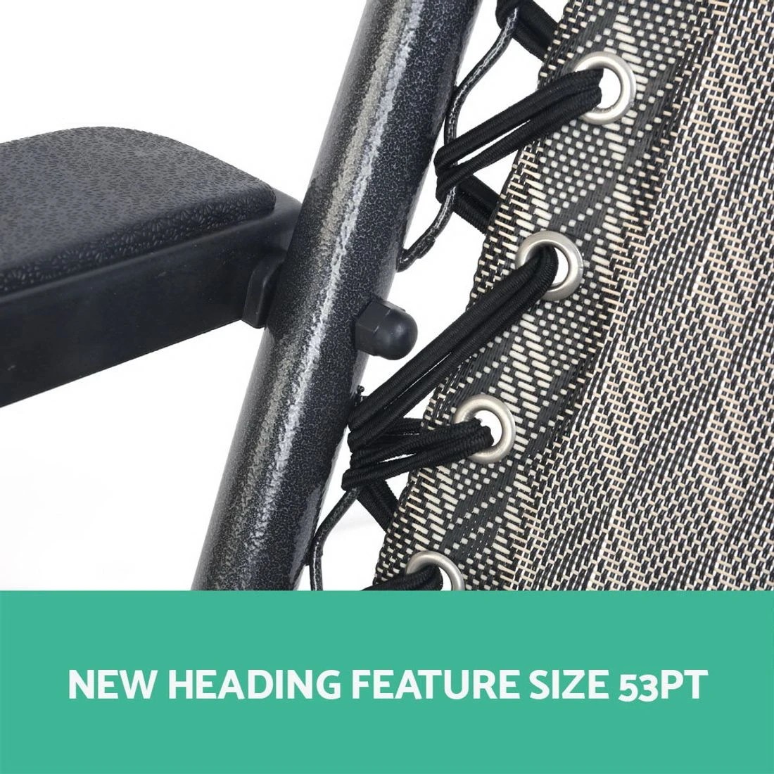 3 Gardeon 2PC Zero Gravity Chair Folding Outdoor Recliner Adjustable Sun Lounge Camping - Grey, 3 of 6