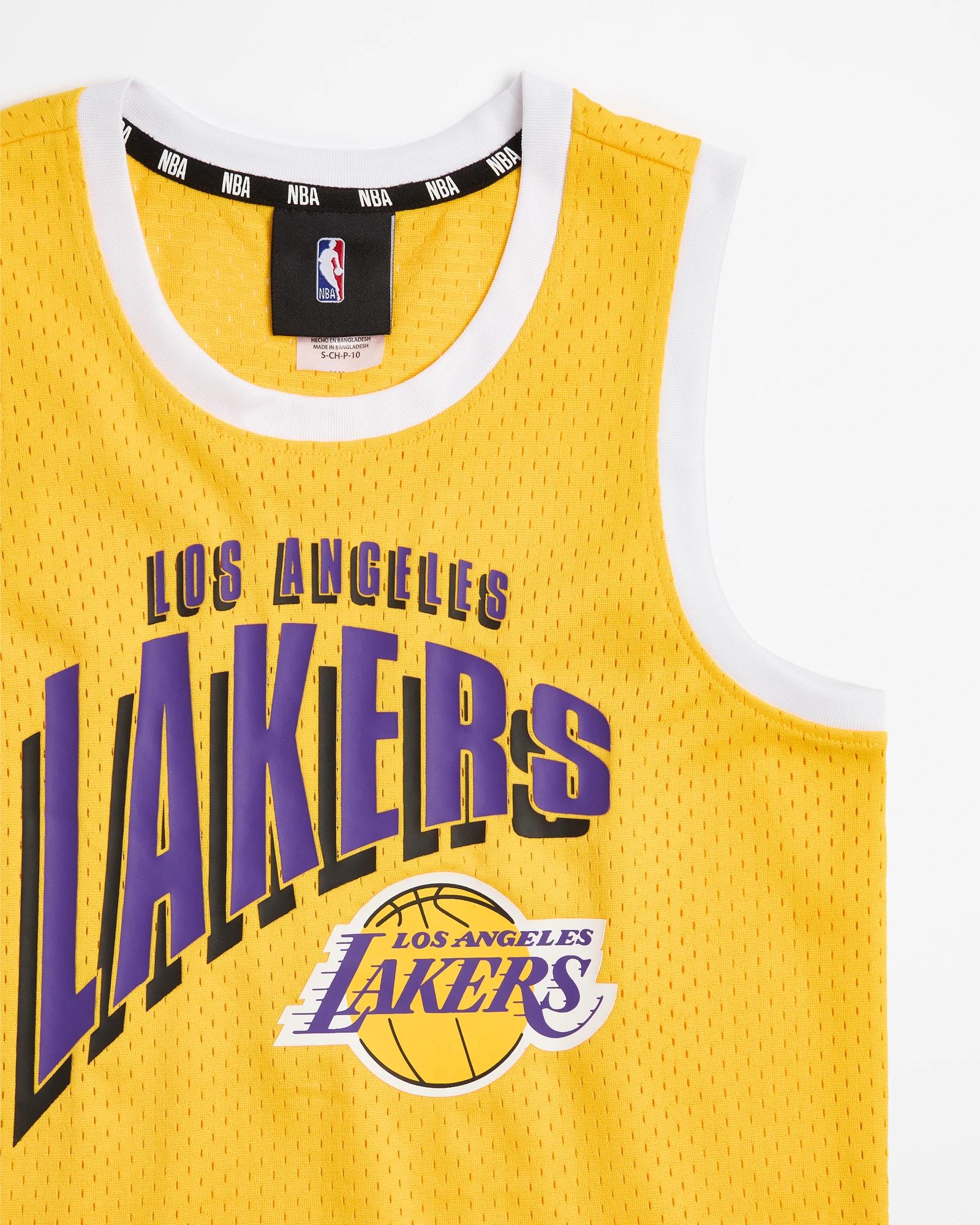2 Nba Mesh Tank LA LAKERS YELLOW, 2 of 3