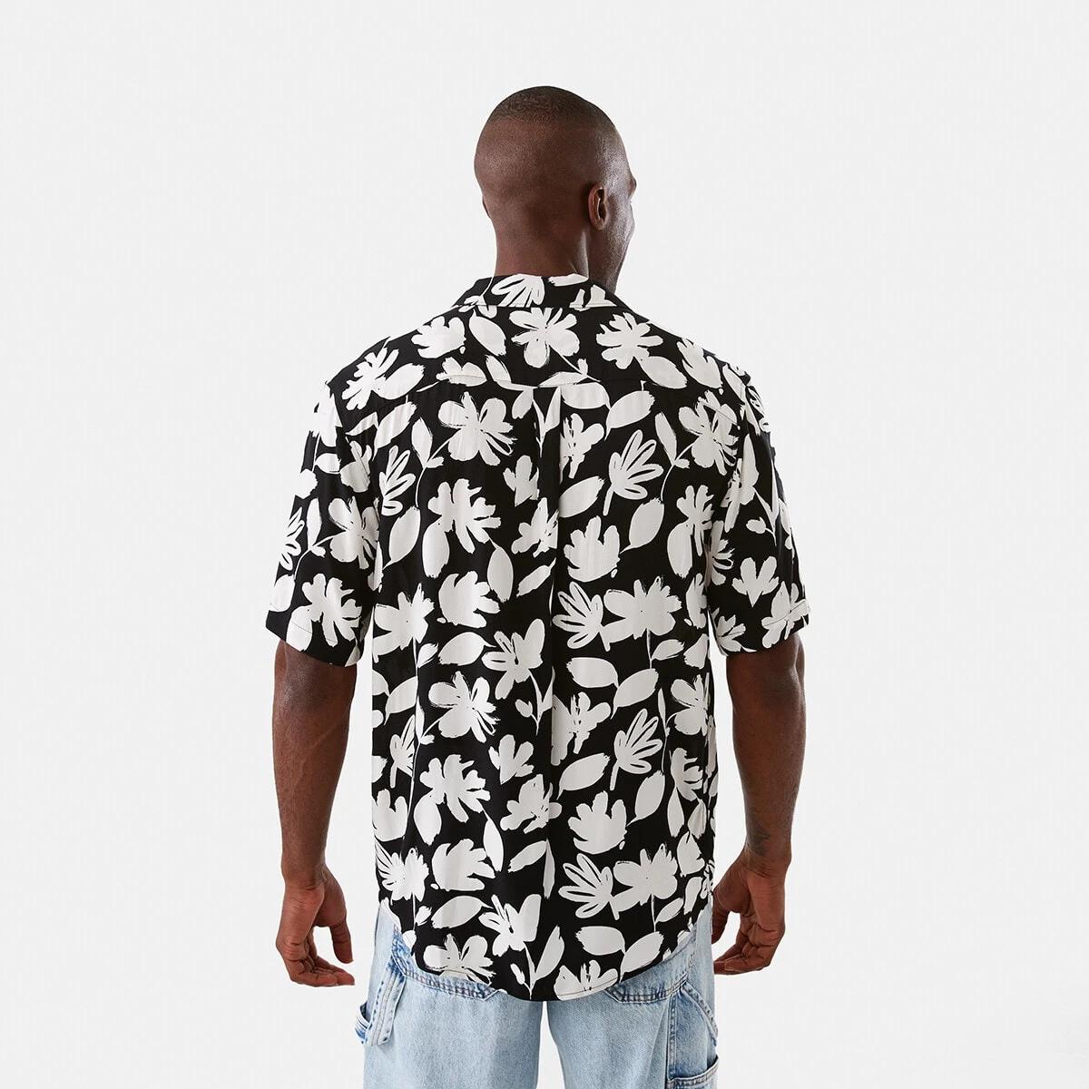 3 Short Sleeve Resort Print Shirt Brus Flral, 3 of 7