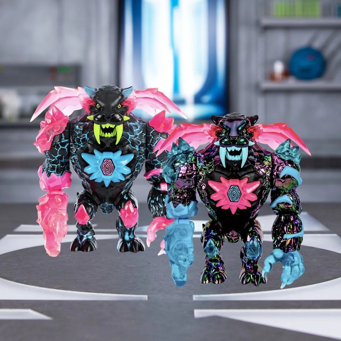 6 MrBeast Lab Neon Panther Collector Figure - Assorted, 6 of 10