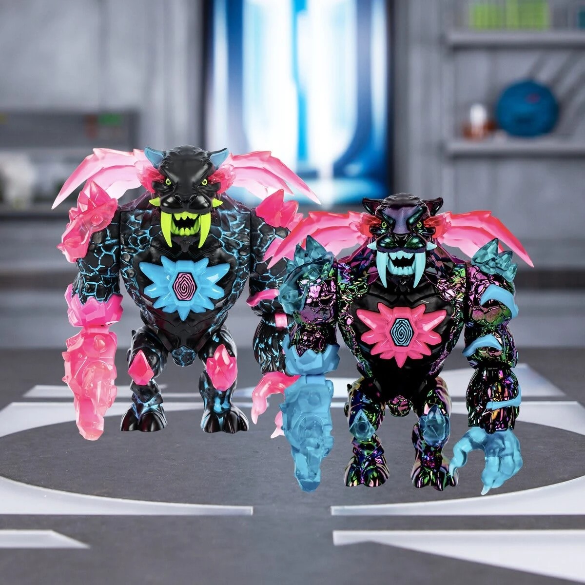 6 MrBeast Lab Neon Panther Collector Figure - Assorted, 6 of 10