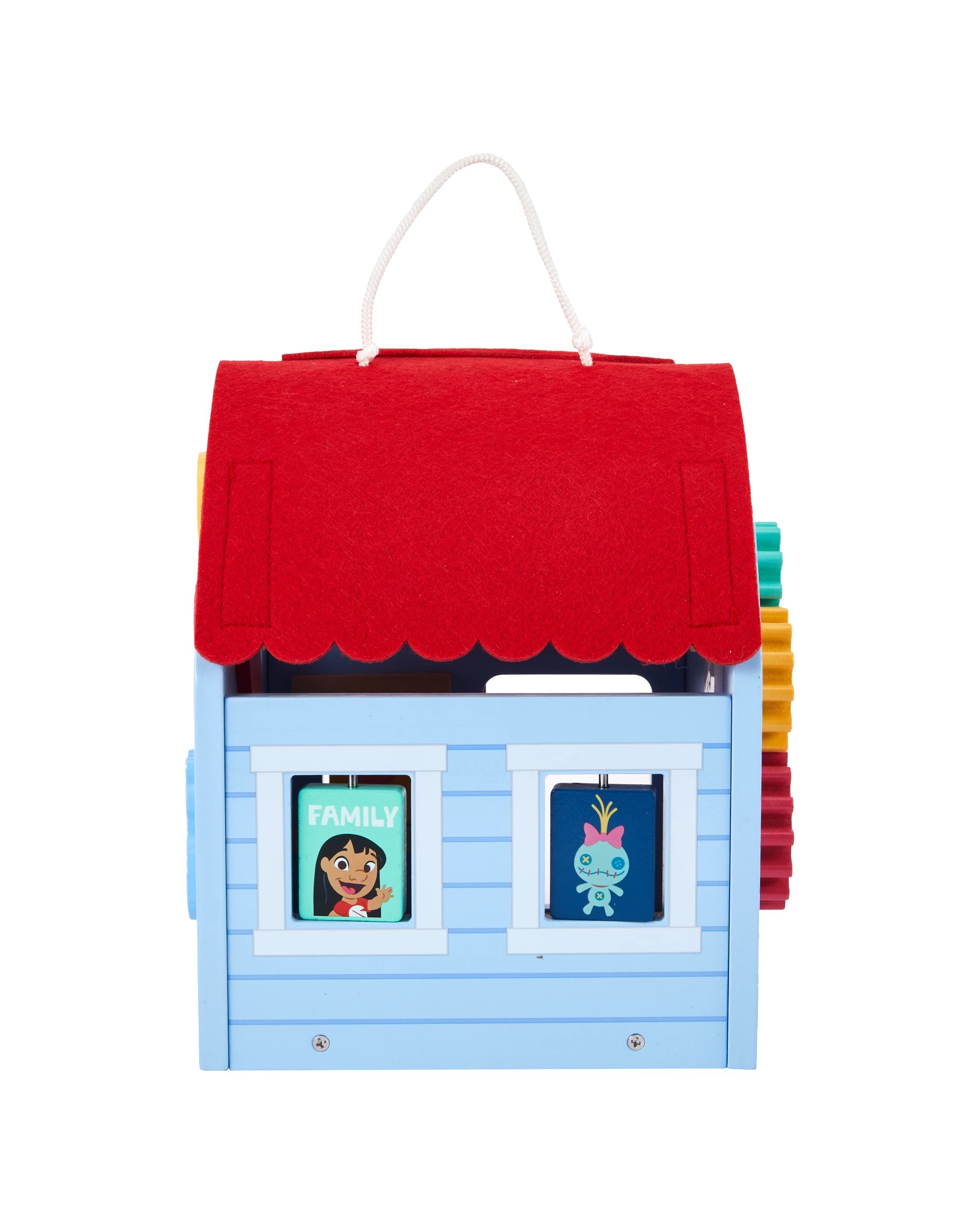 5 Disney Wooden Toys Stitch Activity House Playset, 5 of 7