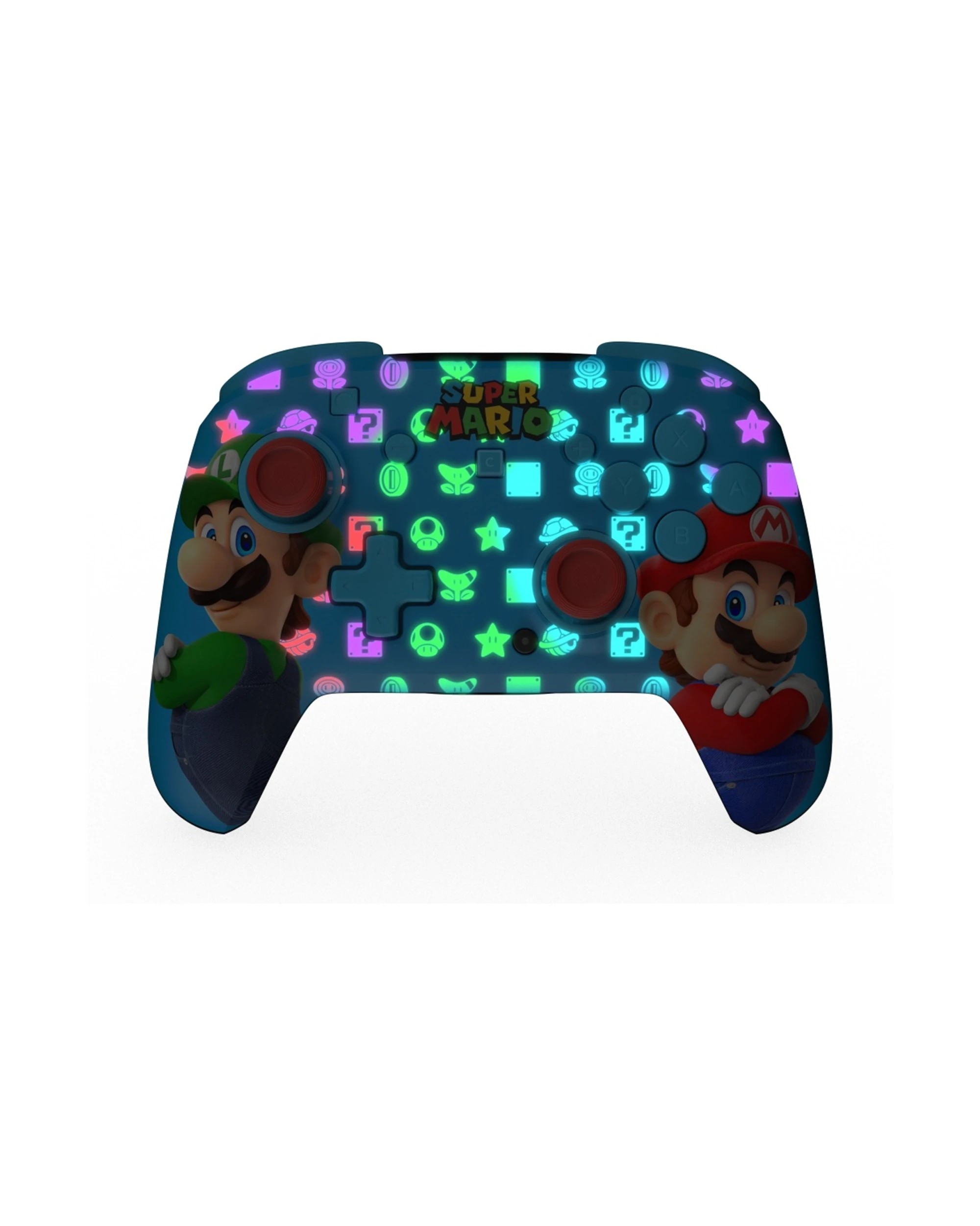 2 Turtle Beach Rematch Wireless Nintendo Switch 2 Gaming Controller Compatible Mario & Luigi - Blue, 2 of 7