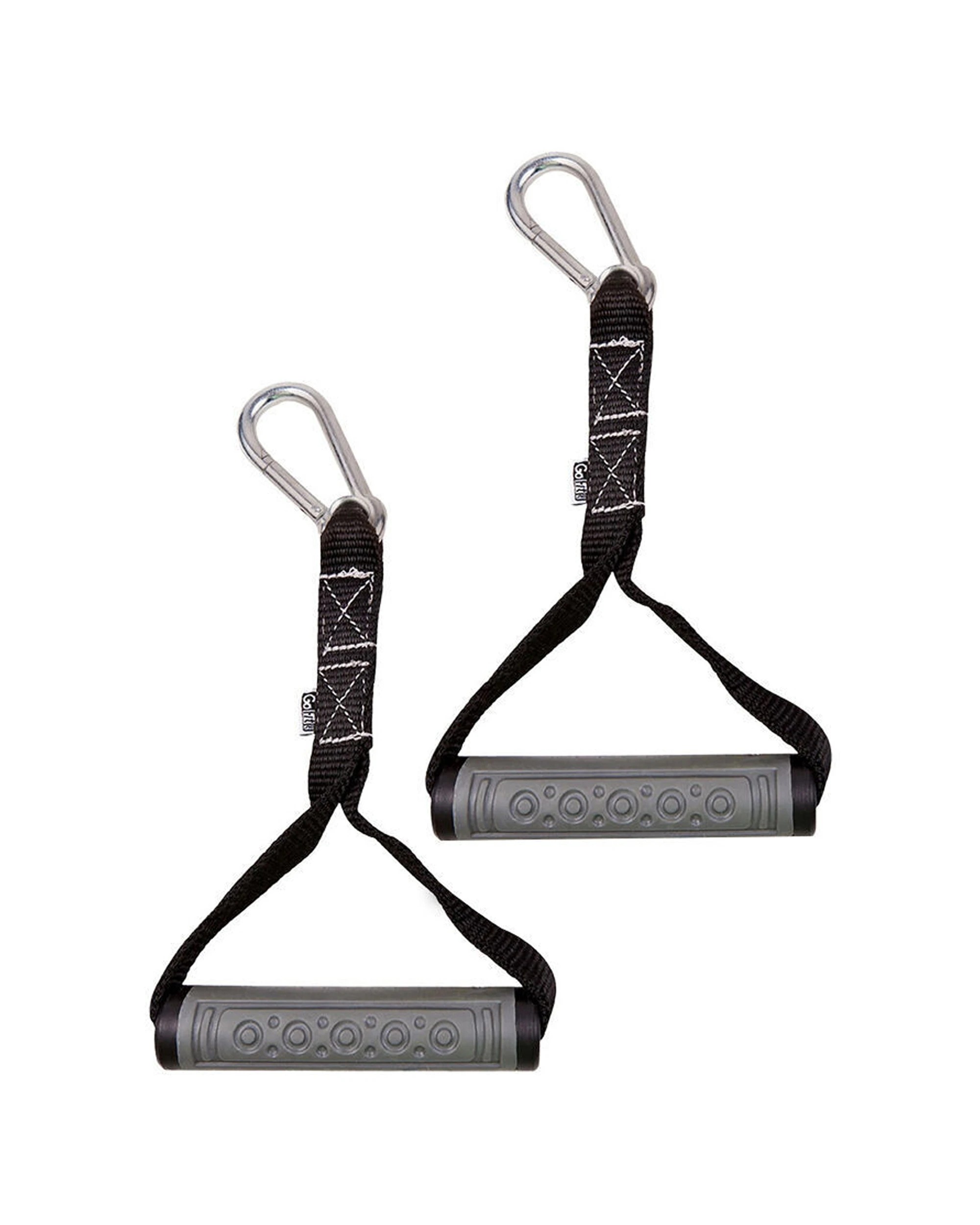 2 GOFIT Power Band Pull Handle Pair With Carabiner For Super Bands And Tubes - Multi, 2 of 3