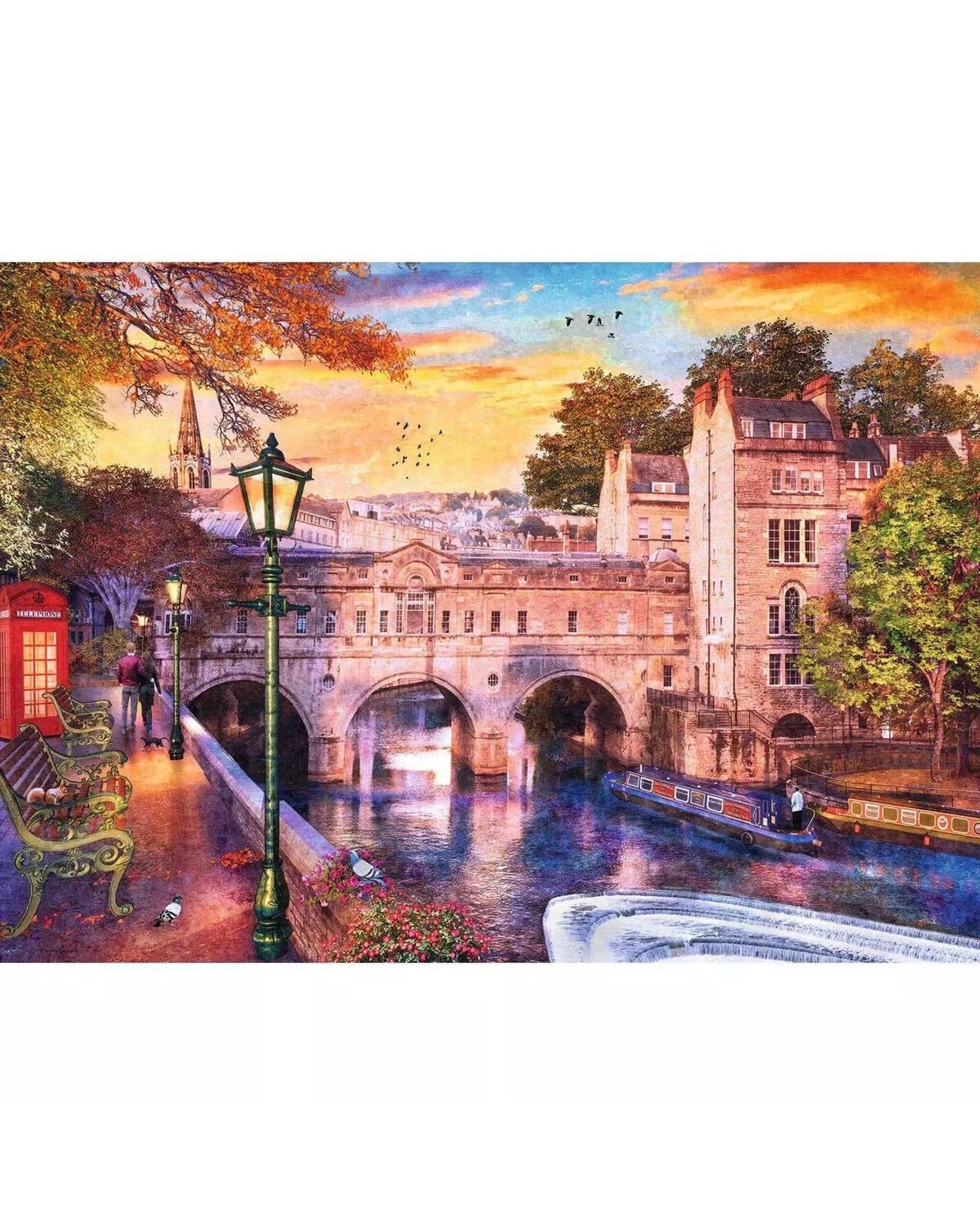 2 Ravensburger Bath Romance 1000 Piece Puzzle, 2 of 6