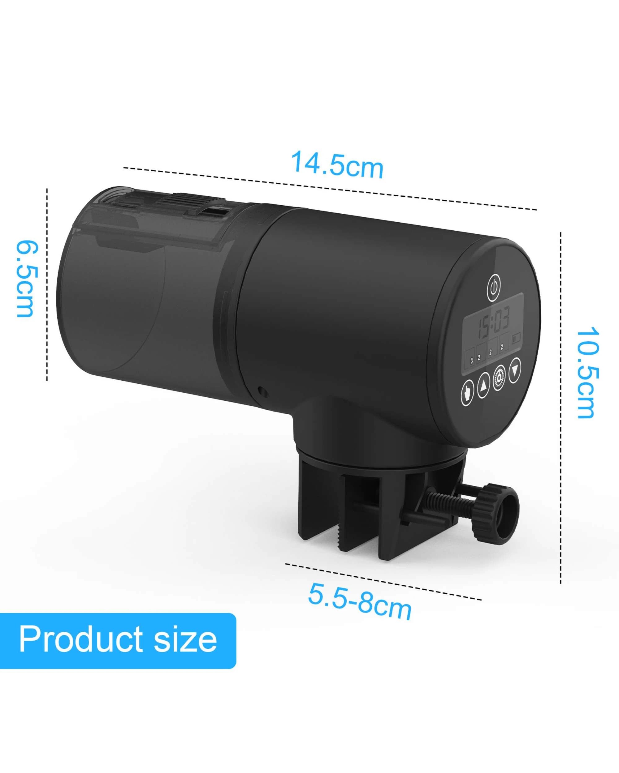 7 Advwin Automatic Fish Feeder Aquarium Food Dispenser Timer, 7 of 7