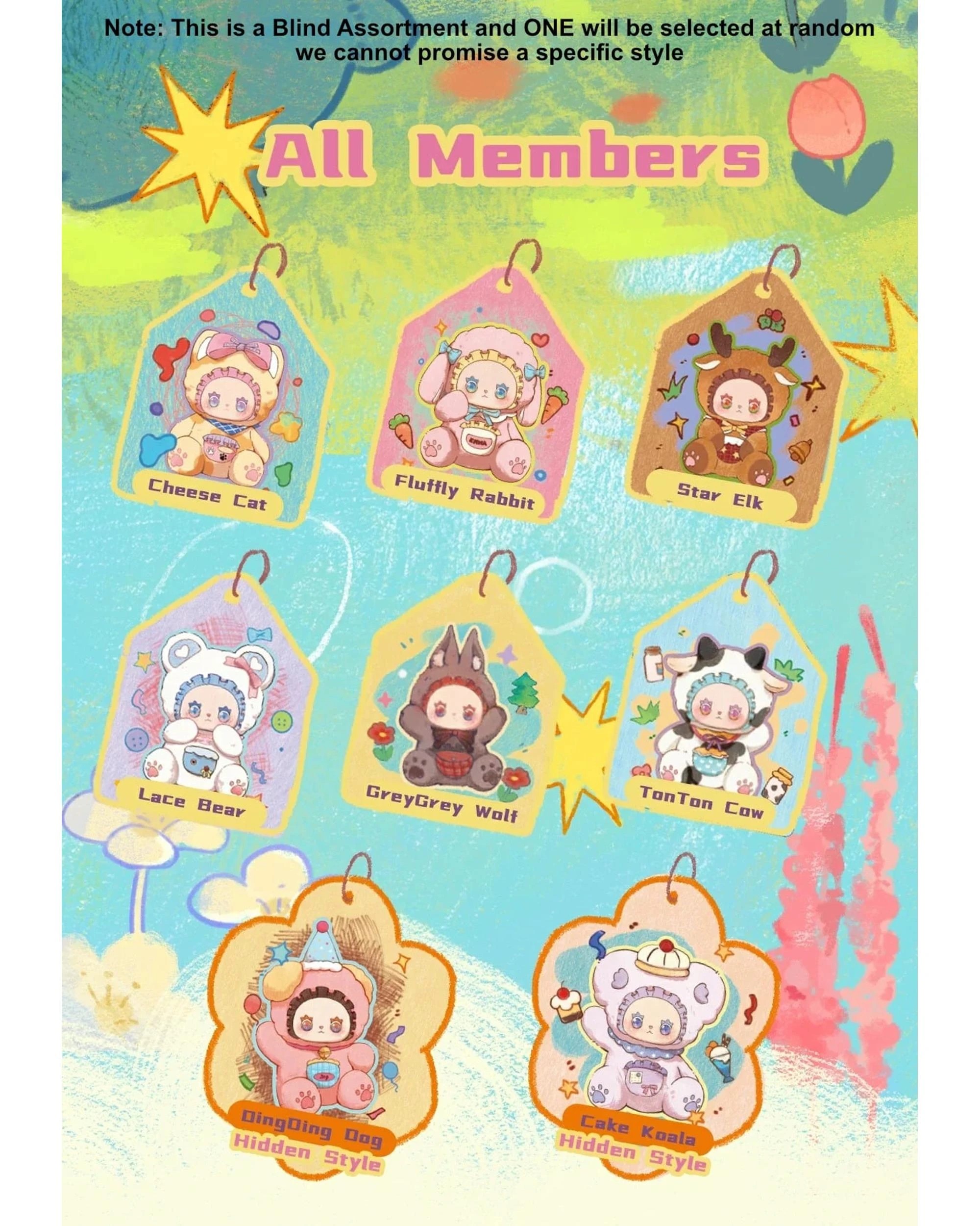 2 Lucky Emma Lovely Emma Pocket Zoo Series Plush Blind Box, 2 of 10