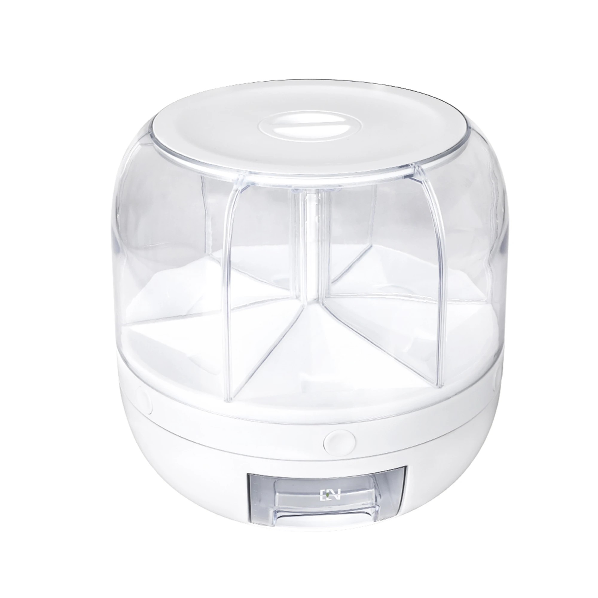 2 Toque Rice Storage Cereal Dispenser Grain Container Rotating Dry Food Box 10kg, 2 of 7