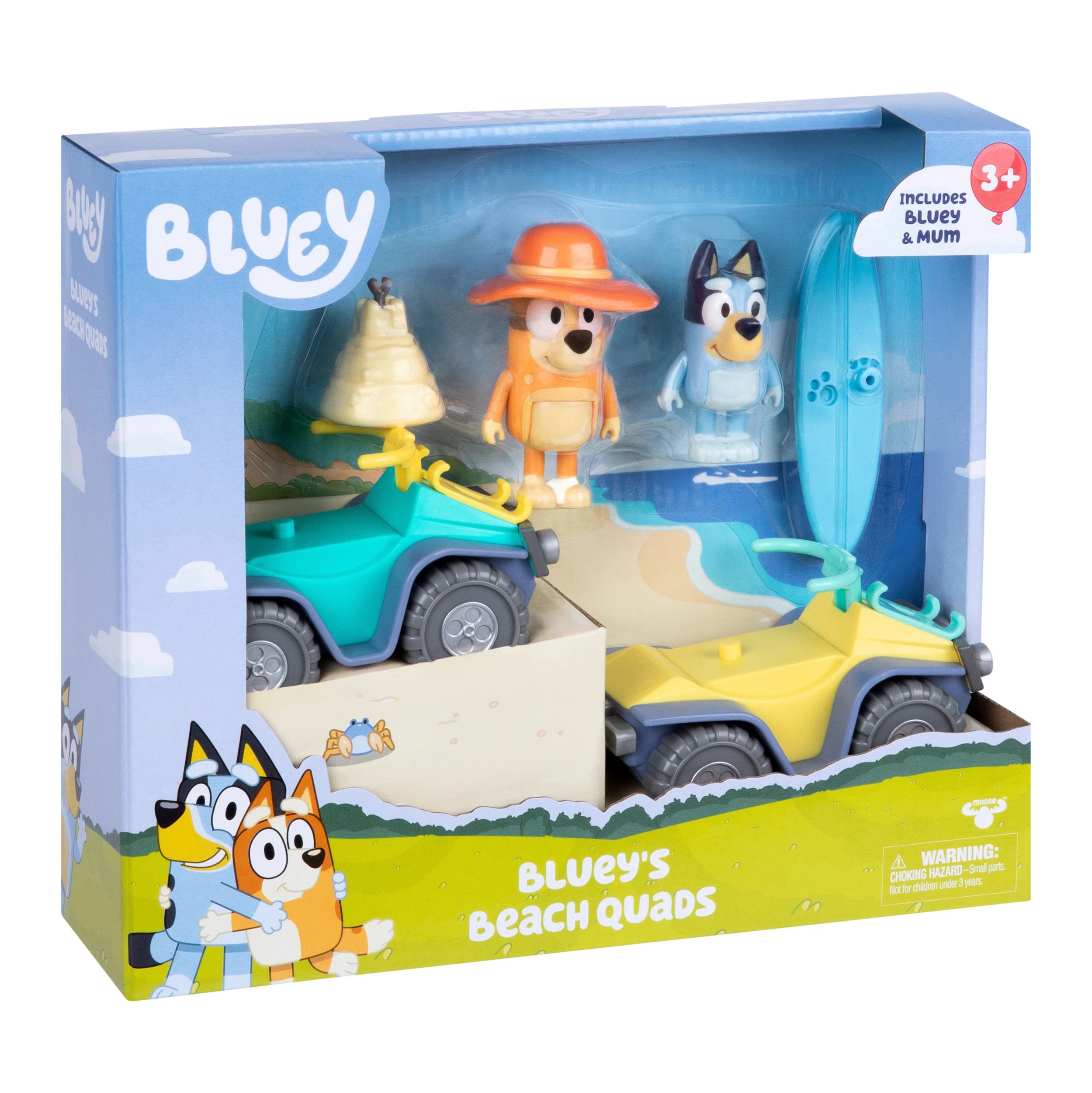 1 Bluey Vehicle Set
 - Multi, 1 of 4