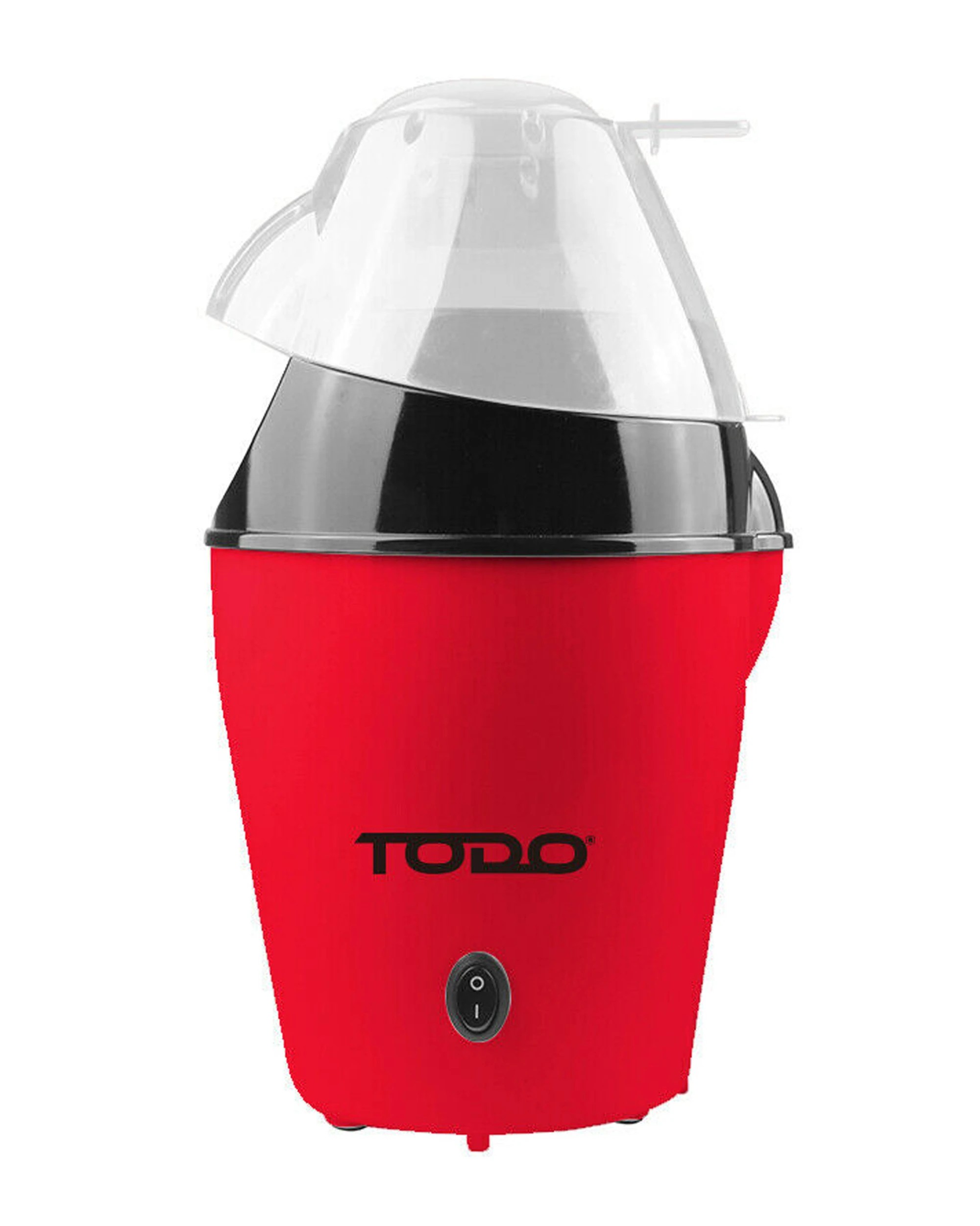 1 TODO Popcorn Maker Countertop Snack Hot Fresh Electric Popcorn Machine Kitchen Appliance - Red, 1 of 2