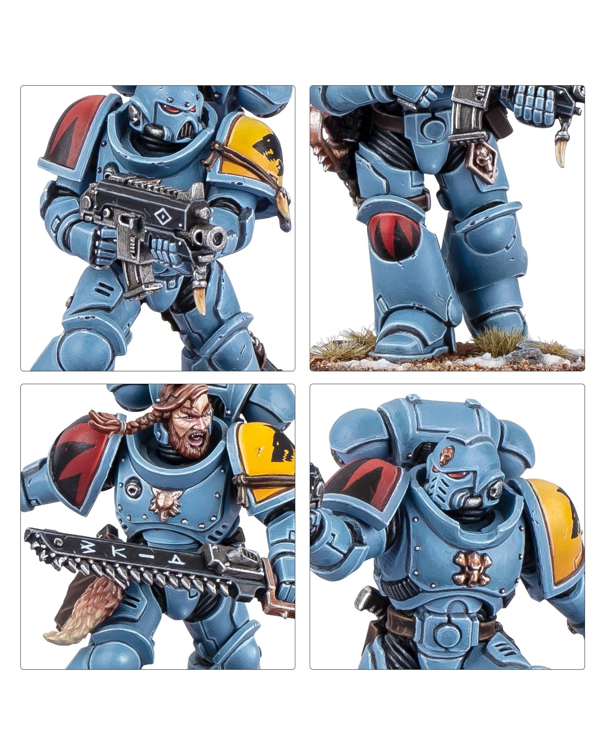 3 Warhammer: 40,000 Space Wolves Grey Hunters, 3 of 5