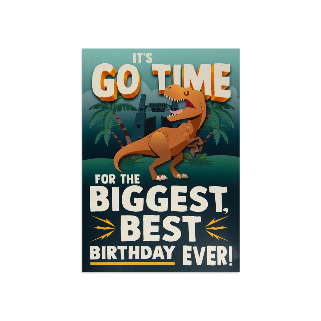 2 Hallmark Interactive Birthday Card - Jurassic World, 2 of 4