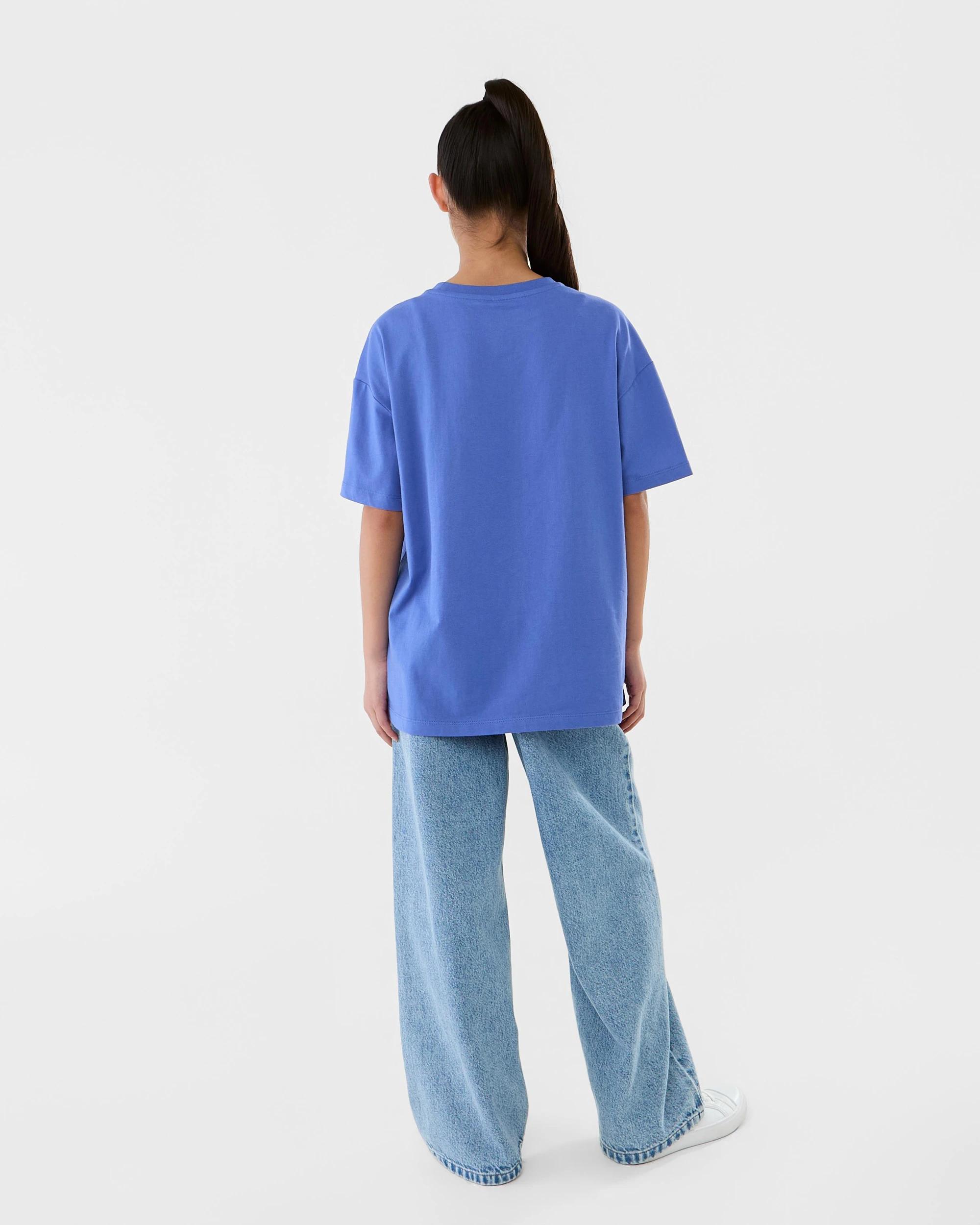 7 KPop Demon Hunters Huntrix License Oversized T-shirt Blue Dh, 7 of 7