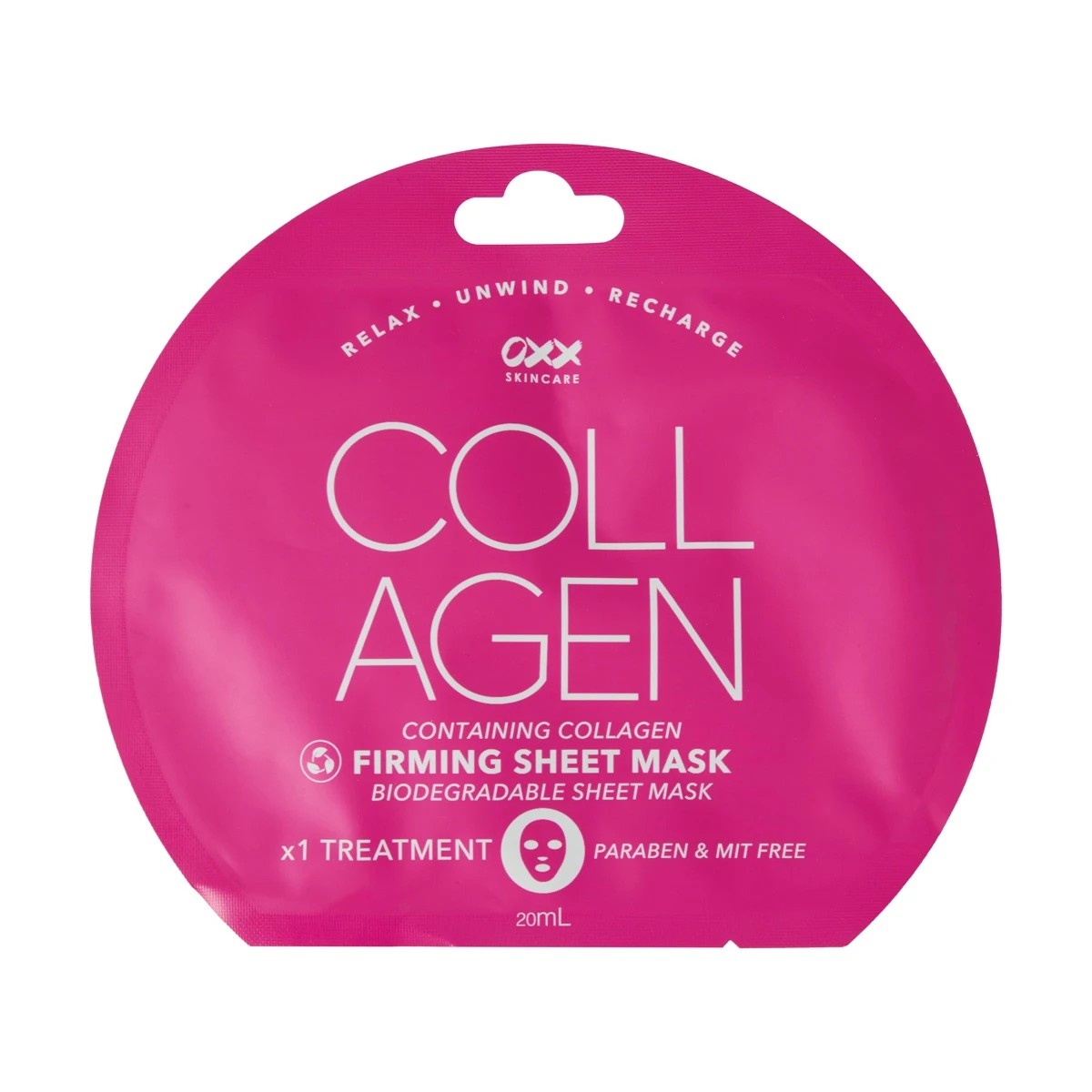 1 OXX Skincare Sheet Mask - Collagen, 1 of 3