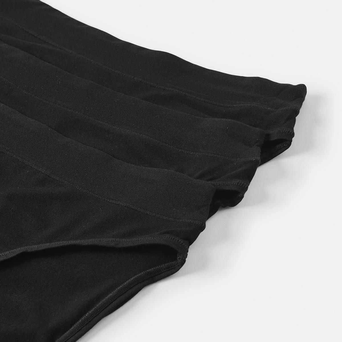 2 3 Pack Bamboo Blend Hi-Cut Briefs BLACK, 2 of 6