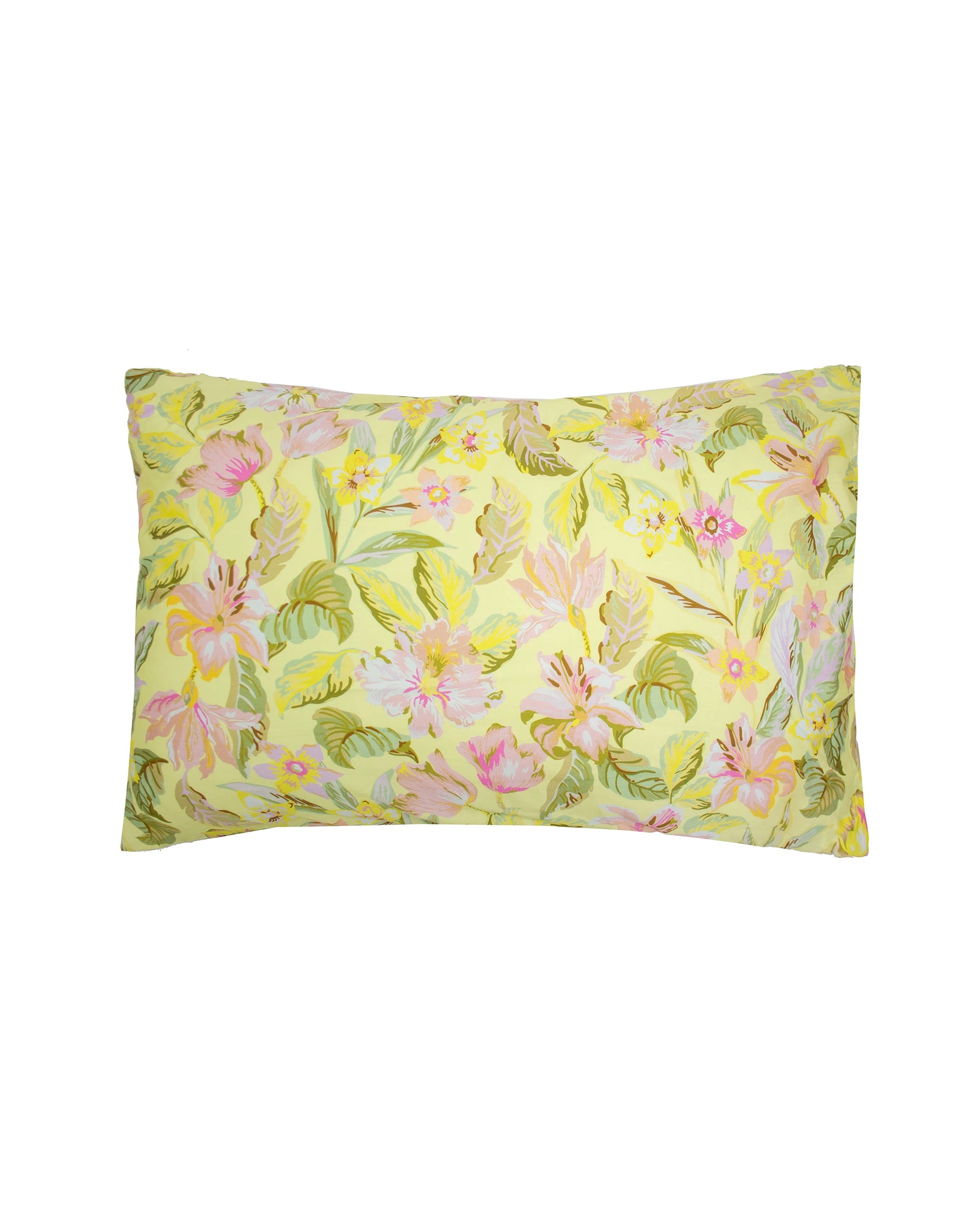 3 Bambury Phoebe Quilt Cover Set Cotton Tropical Floral Design reversible - King Bed - Multi, 3 of 5