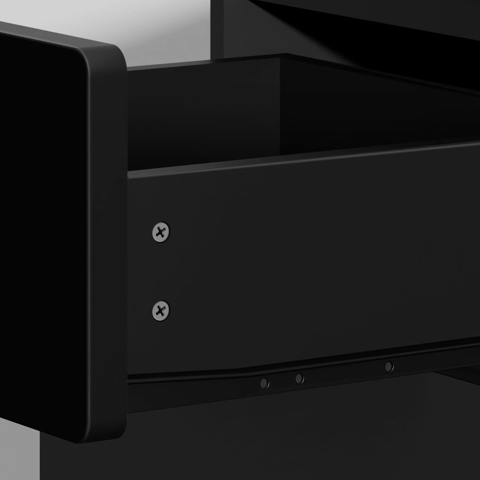 6 Alfordson 6 Chest of Drawers Minimalist Storage Cabinet Dresser - Black, 6 of 10