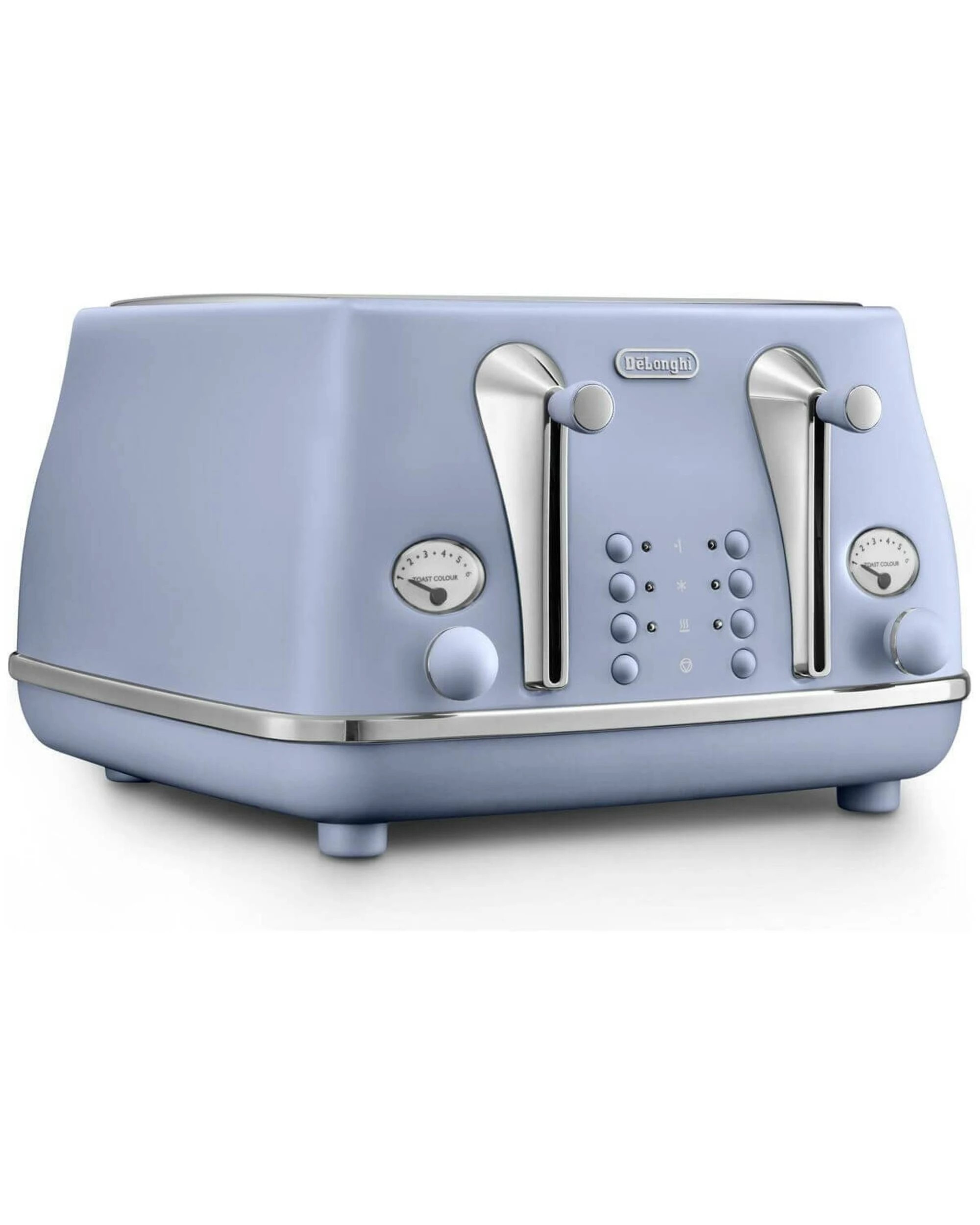 2 De'Longhi Icona Capitals 4 Slice Toaster Amsterdam Blue, 2 of 4