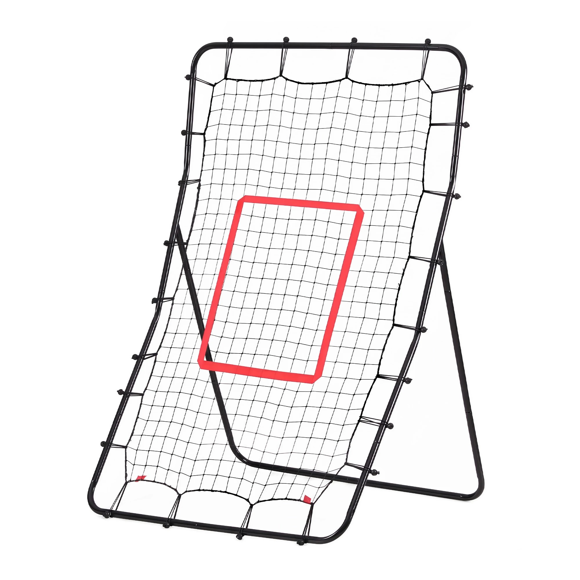 1 Everfit Baseball Rebounder Net Pitching Practice Target Screen 143cm - Black, 1 of 8
