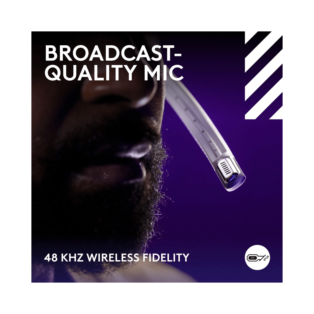 3 Logitech G Astro A50 LIGHTSPEED Wireless Gaming Headset + Base Station - White, 3 of 10