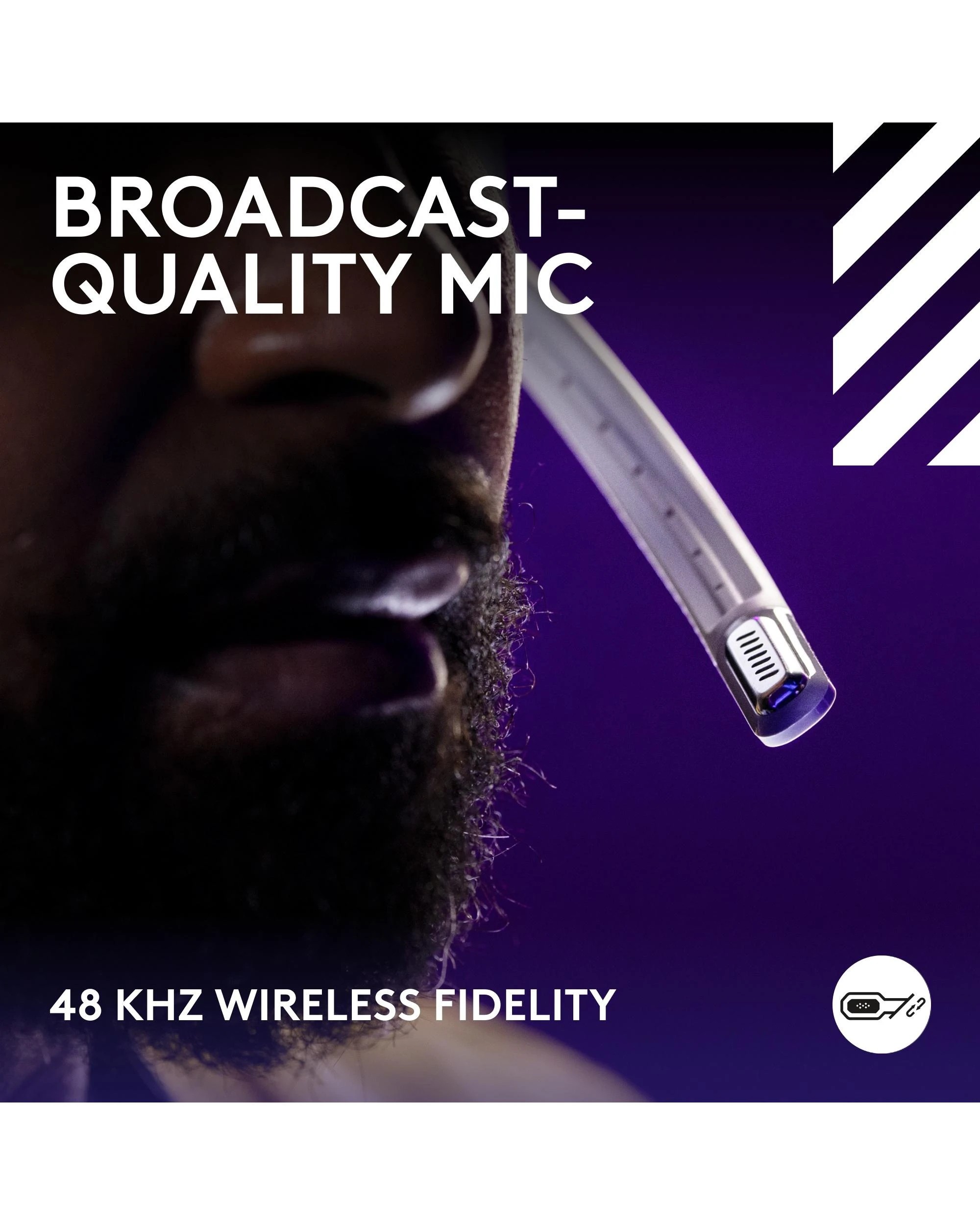 3 Logitech G Astro A50 LIGHTSPEED Wireless Gaming Headset + Base Station - White, 3 of 10