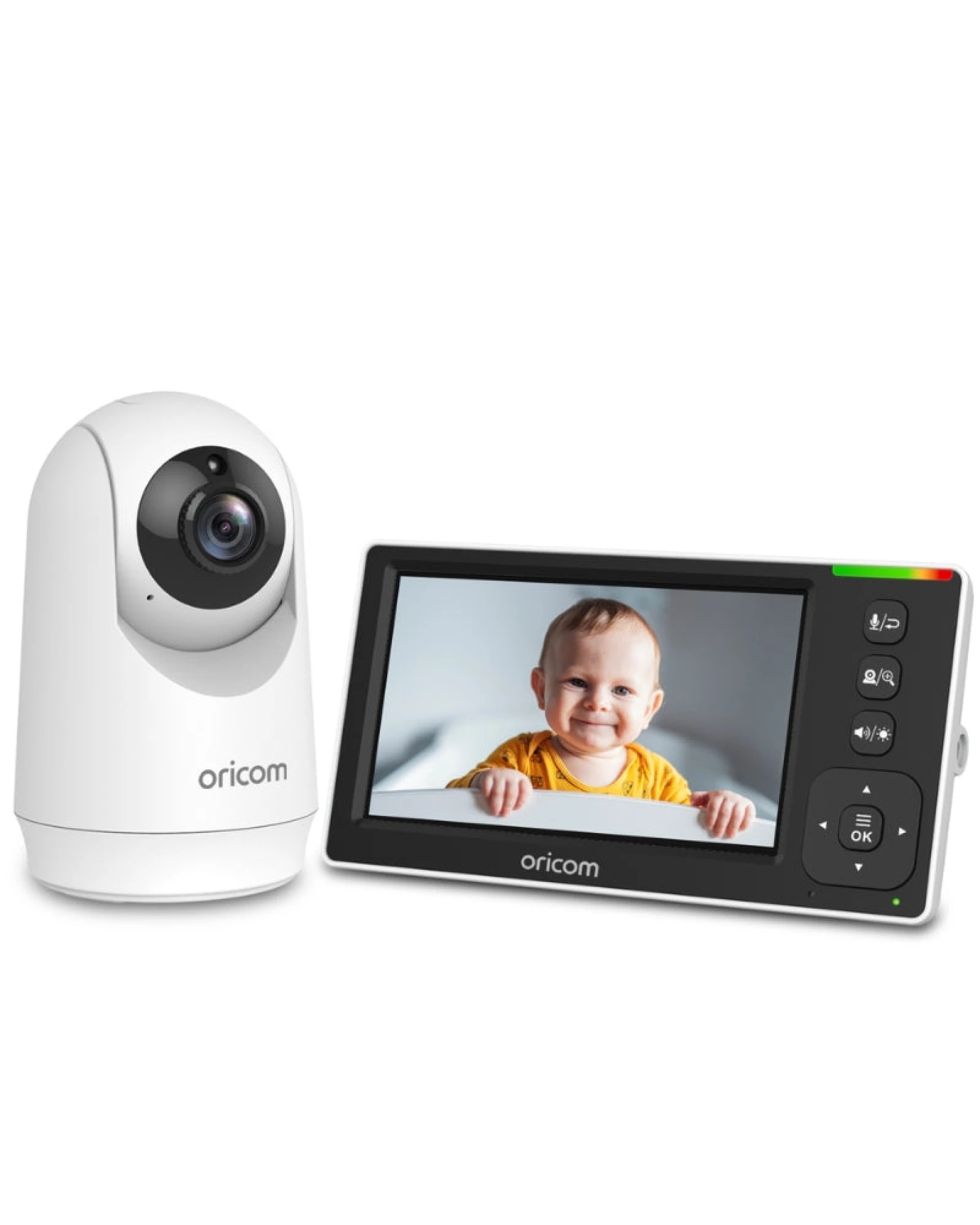 1 Oricom SC430 4.3" Video Baby Monitor - White, 1 of 6