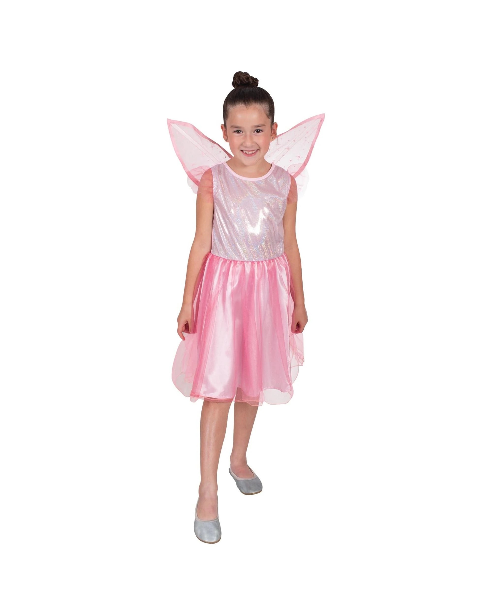 1 Fairy Pretty in Pink Child Costume Size 3-5 Years, 1 of 5