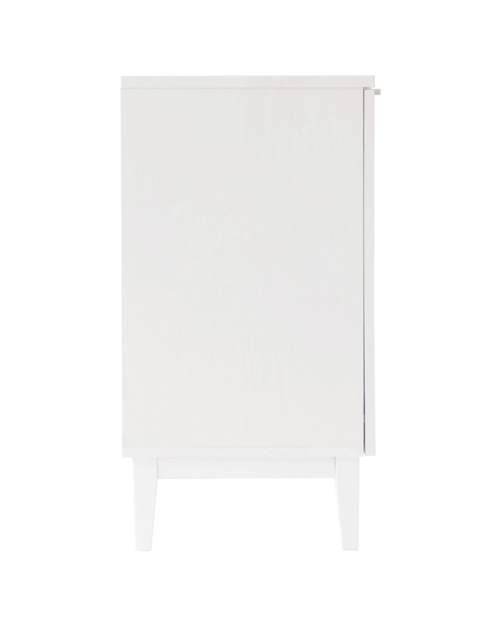 7 Alpine Bay Tenley 2 Door Wood-Look Scratch Resistant Sideboard Cupboard - White, 7 of 8