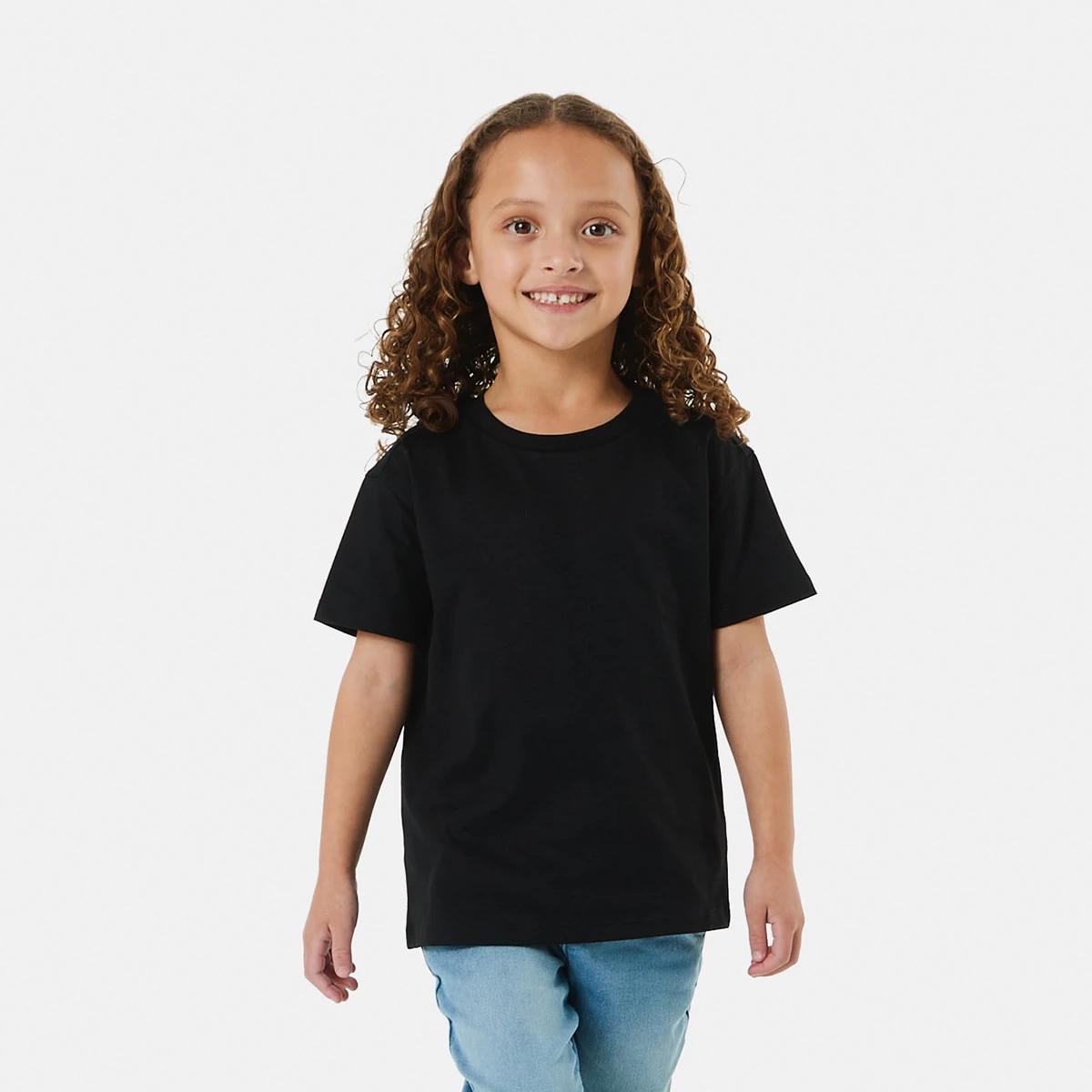 1 Plain T-shirt Black, 1 of 8