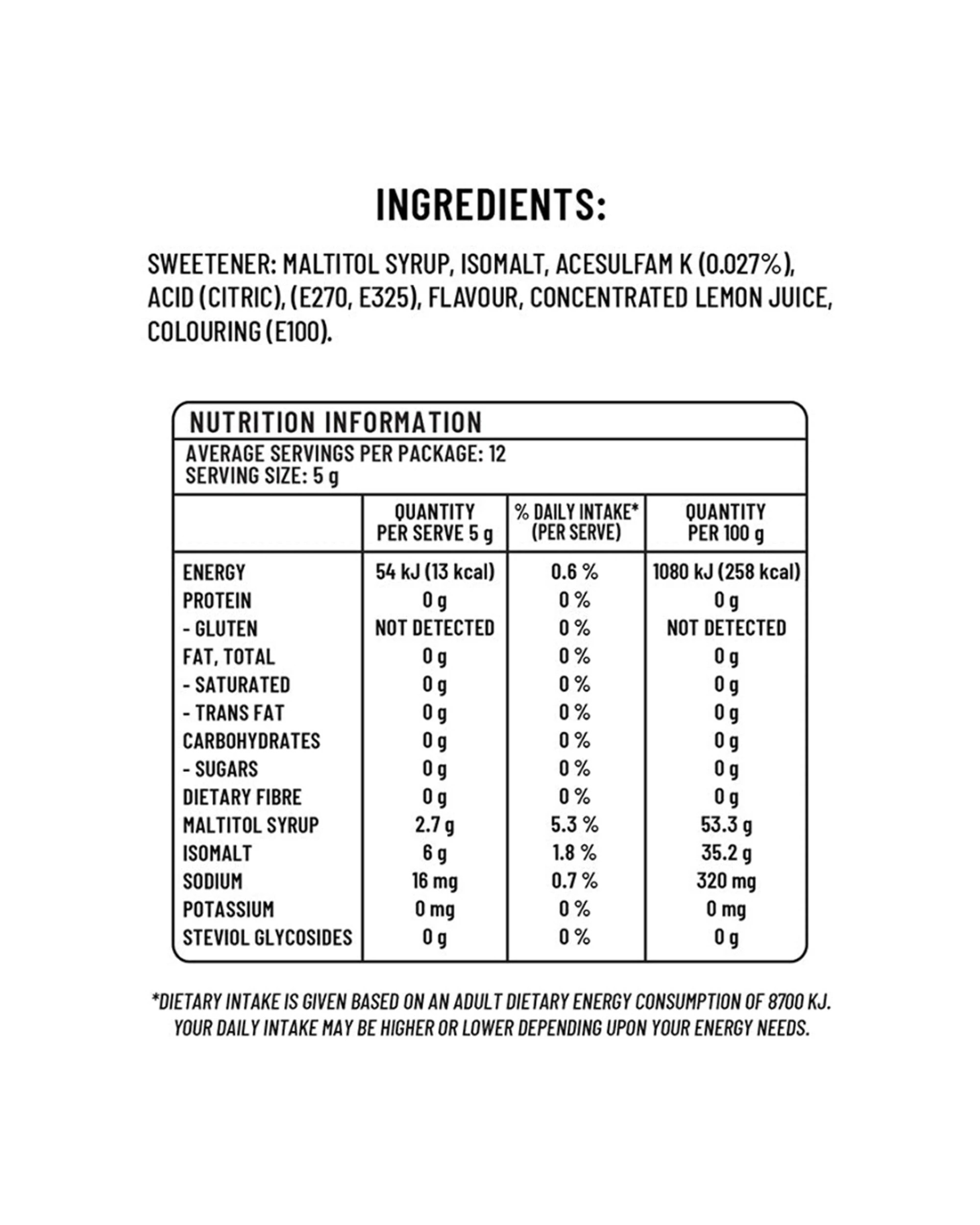 3 Sugarless Confectionery Co Lemon Hard-Boiled Candy 70g, 3 of 4