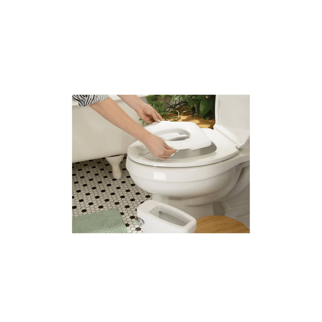 4 Ingenuity My Size Potty Pro Toddler Toilet Training Flushing Sounds 18-60m - White, 4 of 6