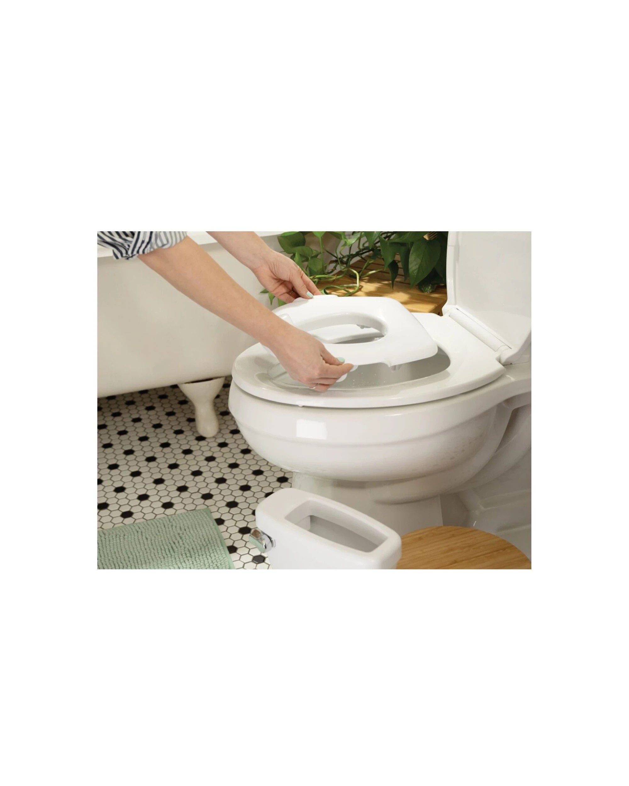 4 Ingenuity My Size Potty Pro Toddler Toilet Training Flushing Sounds 18-60m - White, 4 of 6