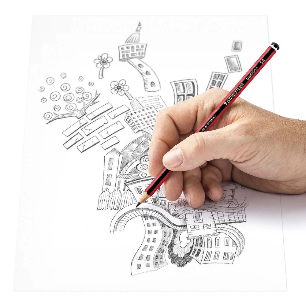 4 Staedtler Tradition Graphite Pencil 5B, 4 of 6